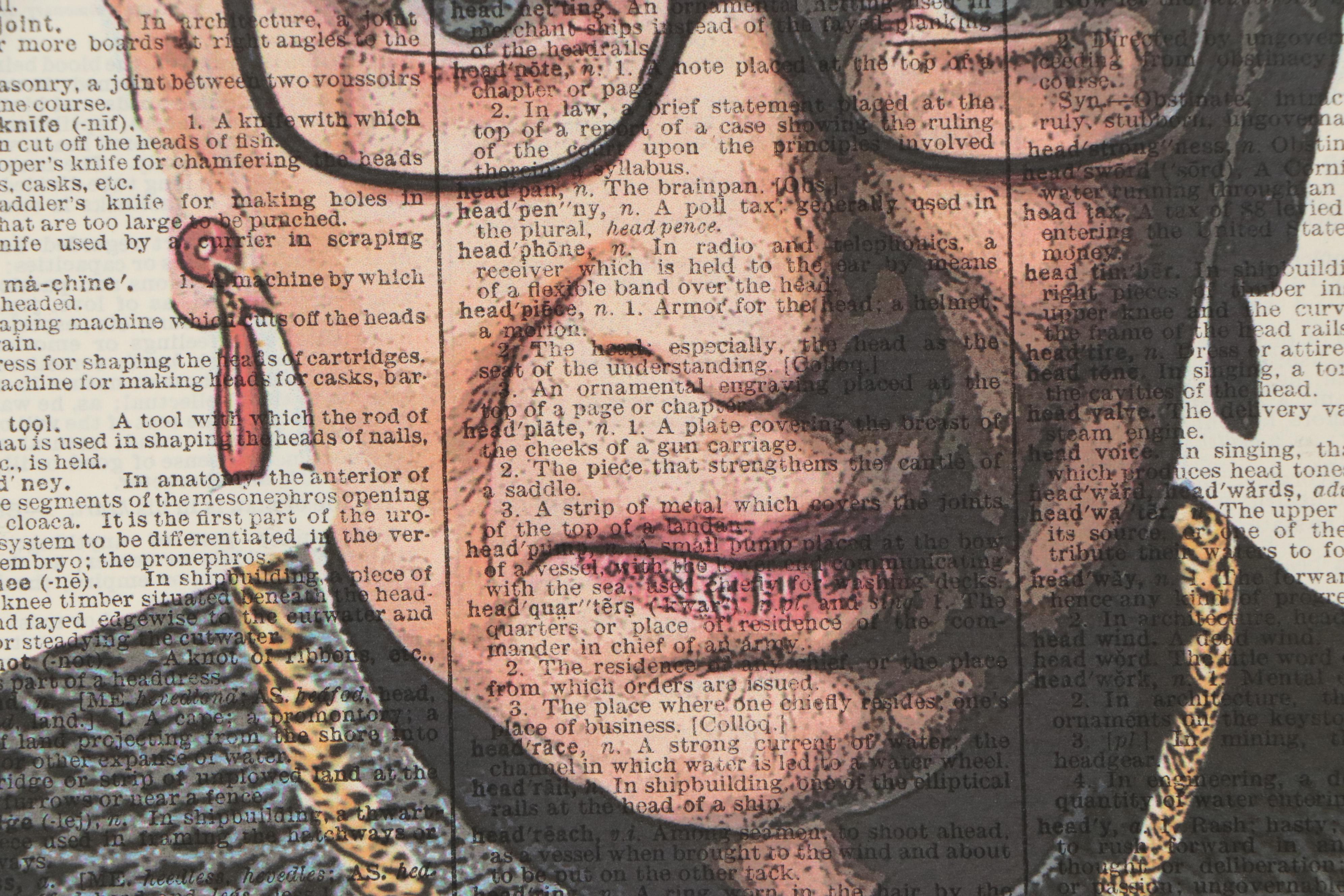 Grant Rosen and Micha Ruechenhoff Pop Art Giclée of Ruth Bader Ginsburg