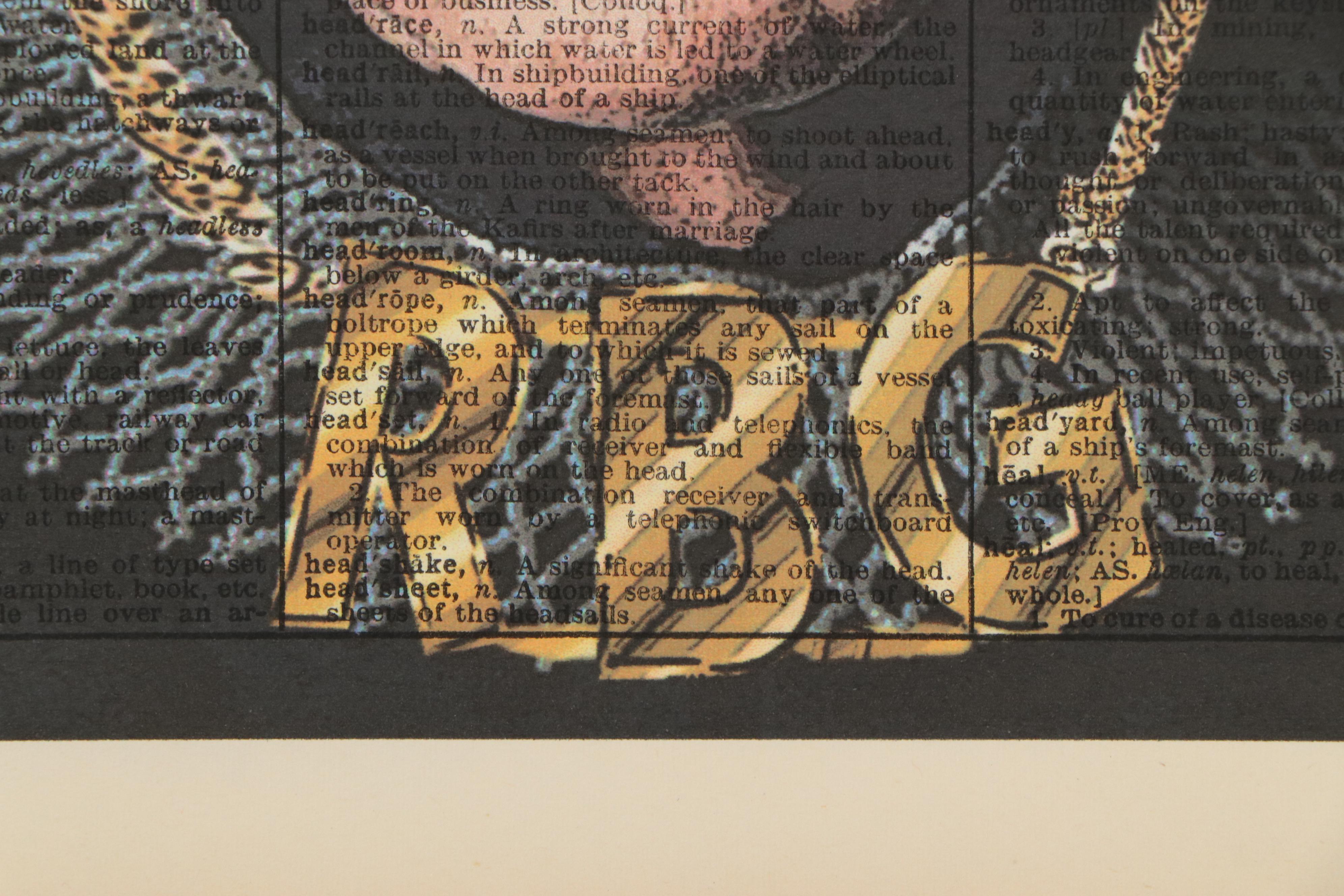 Grant Rosen and Micha Ruechenhoff Pop Art Giclée of Ruth Bader Ginsburg