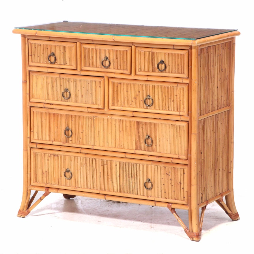 Baker Milling Road Bamboo Chest of Drawers