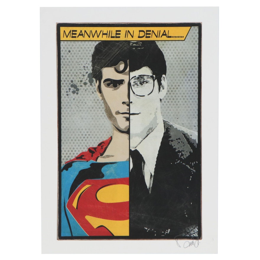 Enjoy Denial Pop Art Giclée "Duality," 21st Century