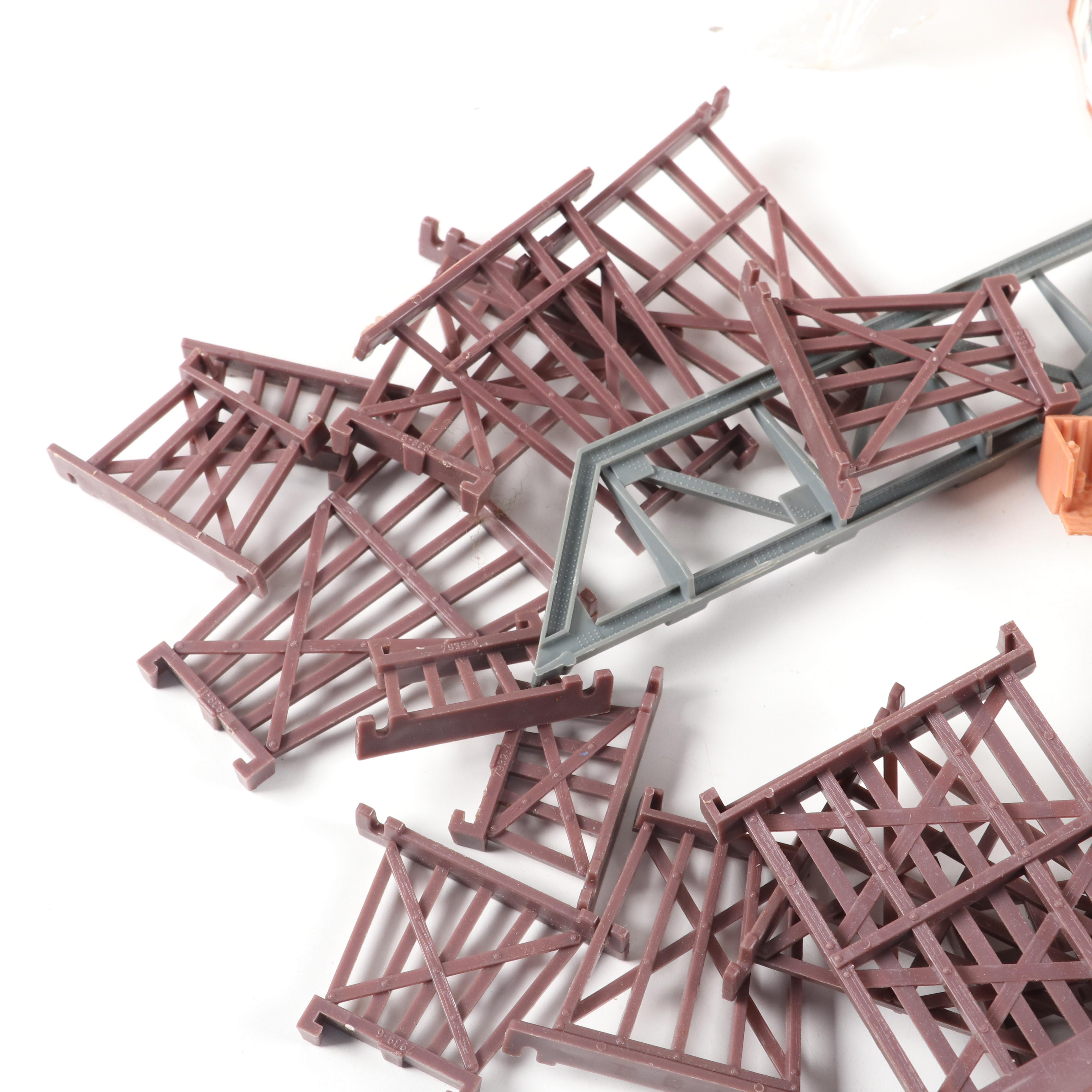 TycoKit HO Scale Buildings, Including Ma's Place and Village Blacksmith