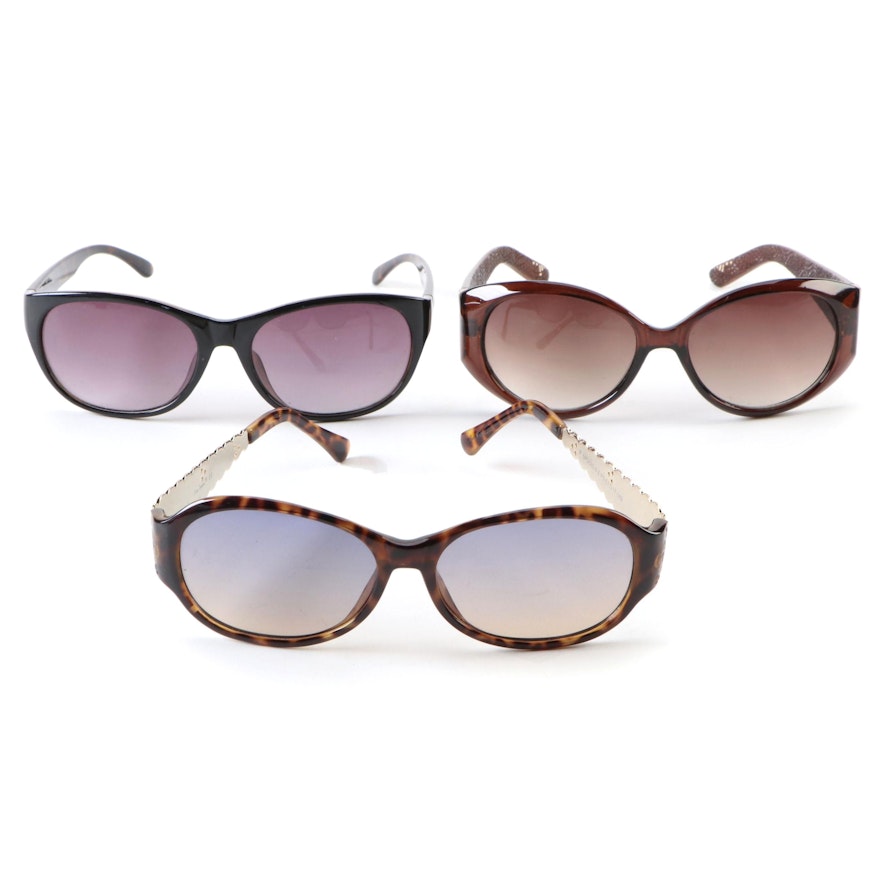 Pierre Cardin, Nine West and Other Black, Brown and Faux Tortoise Sunglasses