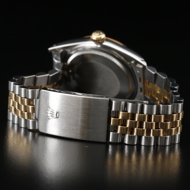 1985 Rolex Datejust 18K and Stainless Steel Automatic Watch