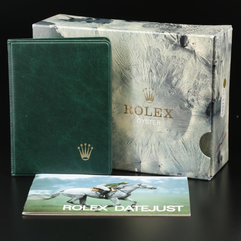 1985 Rolex Datejust 18K and Stainless Steel Automatic Watch