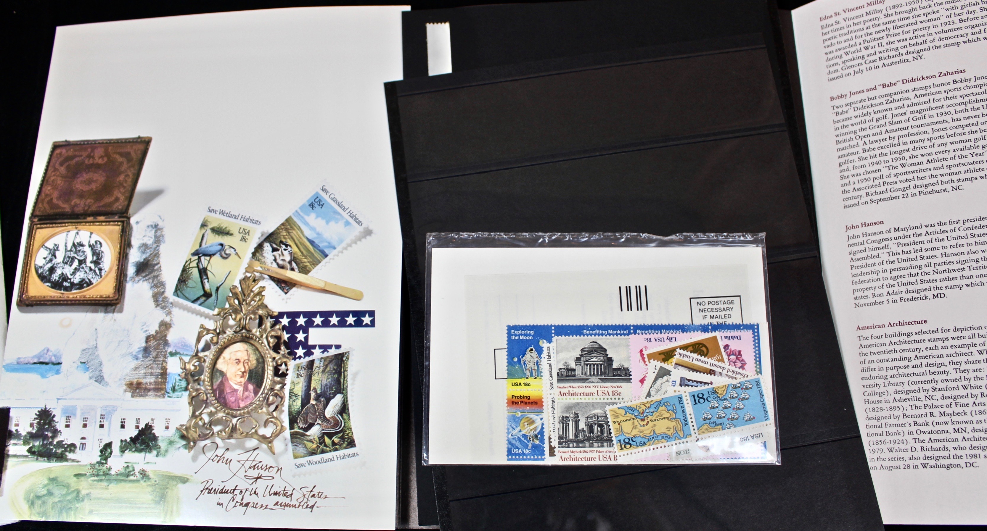 Fifteen Different U.S. Government Postage Stamp Mint Sets, 1972–1991