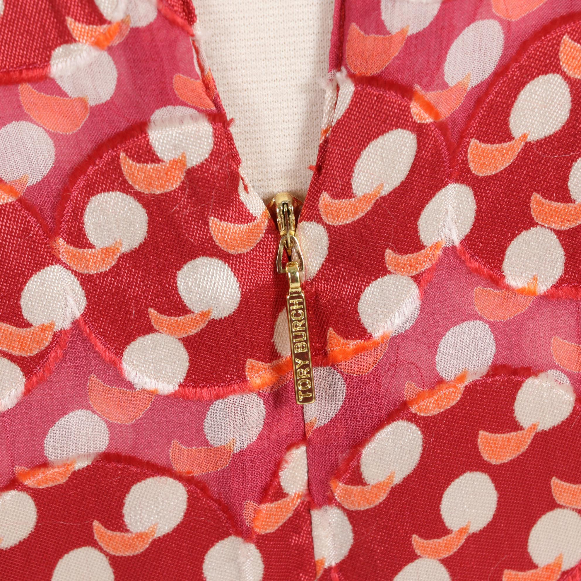 Tory Burch Janetta Dress in "Kir Royale Jules"