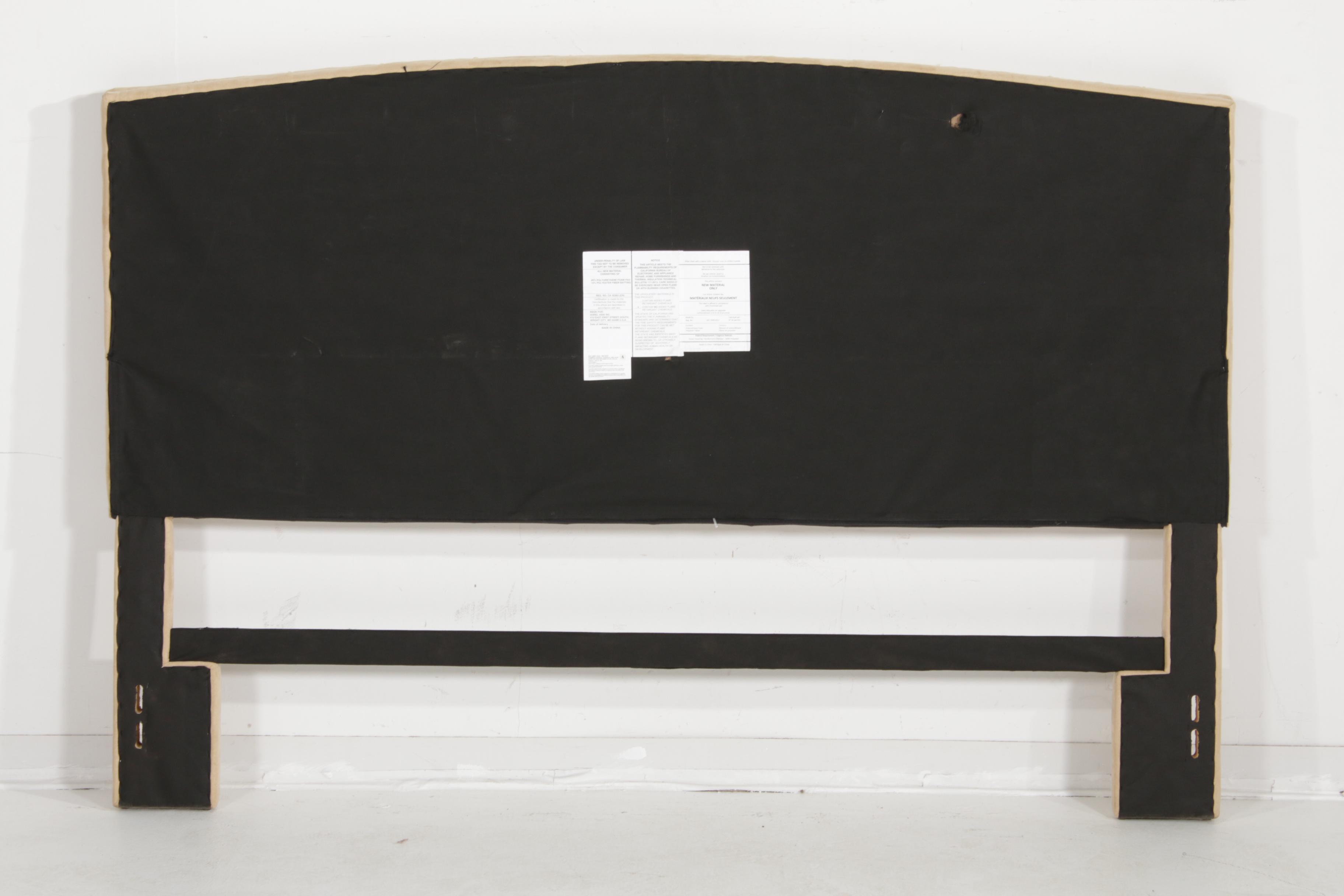 Dorel Living "Torino" Tufted Microfiber King Size Headboard