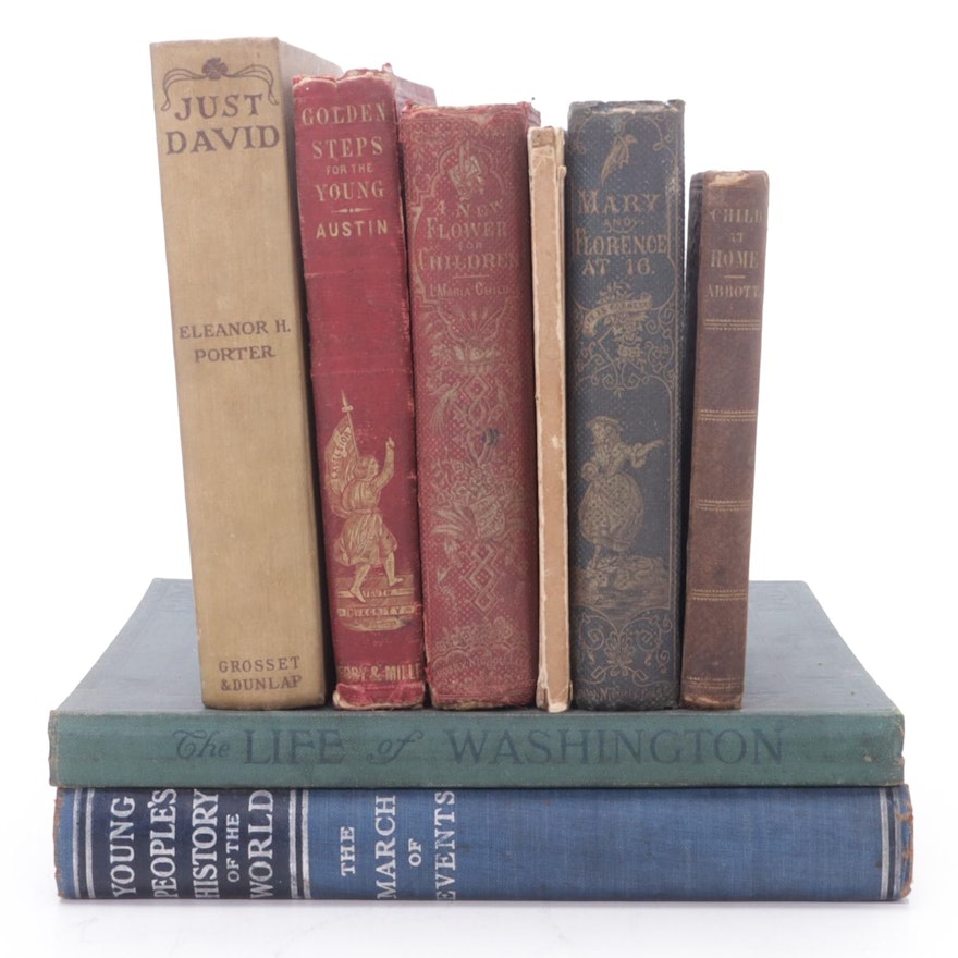 Educational Books and Novels for Children, Mid/Late 19th to Early 20th Century