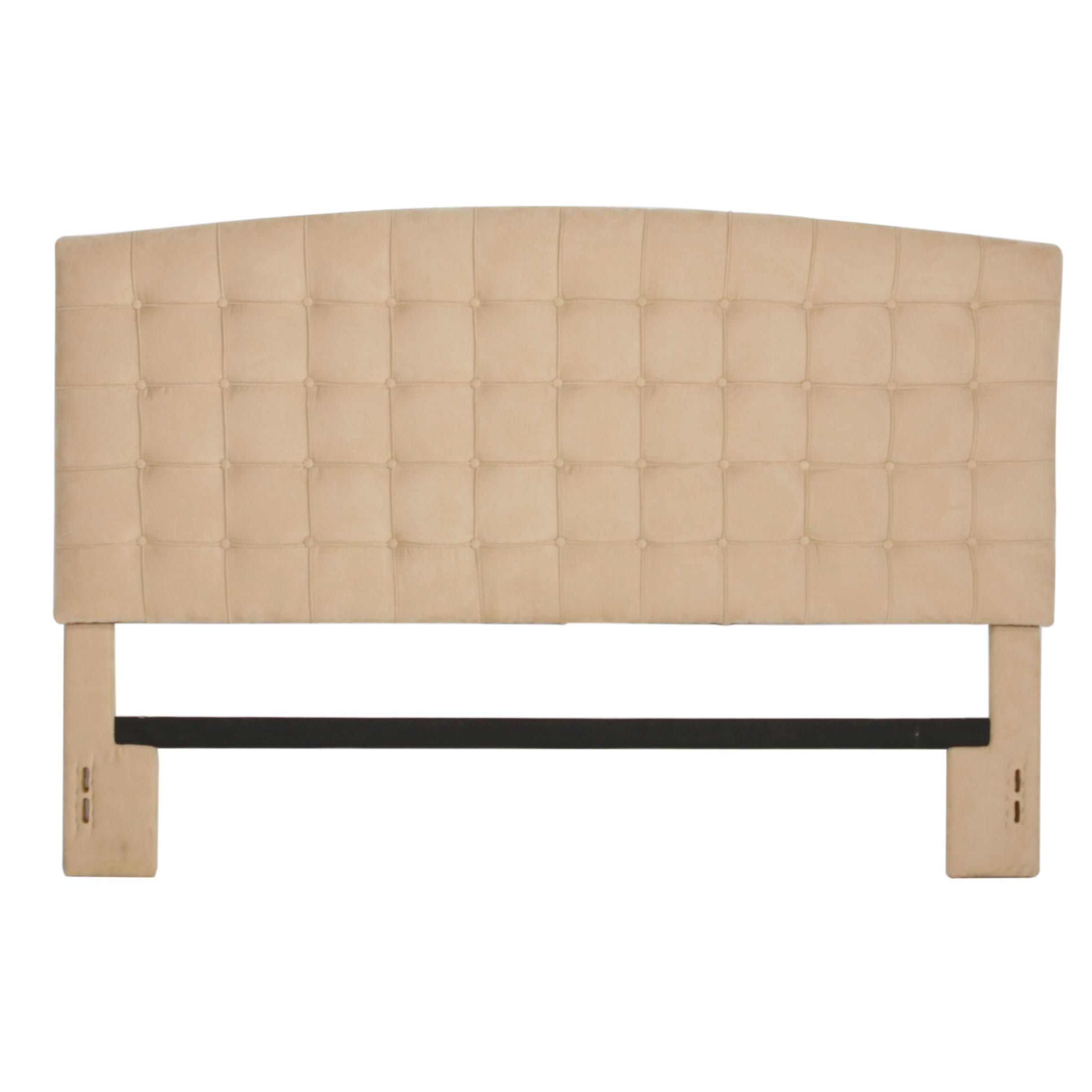 Dorel Living "Torino" Tufted Microfiber King Size Headboard