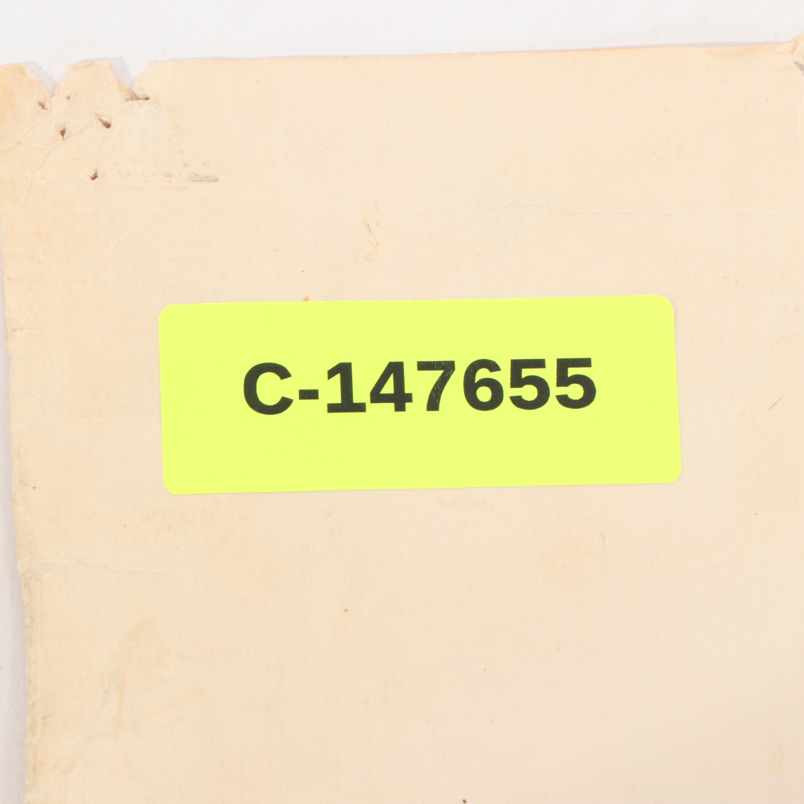 "Papillon" Movie Poster Featuring Steve McQueen and Dustin Hoffman, 1973