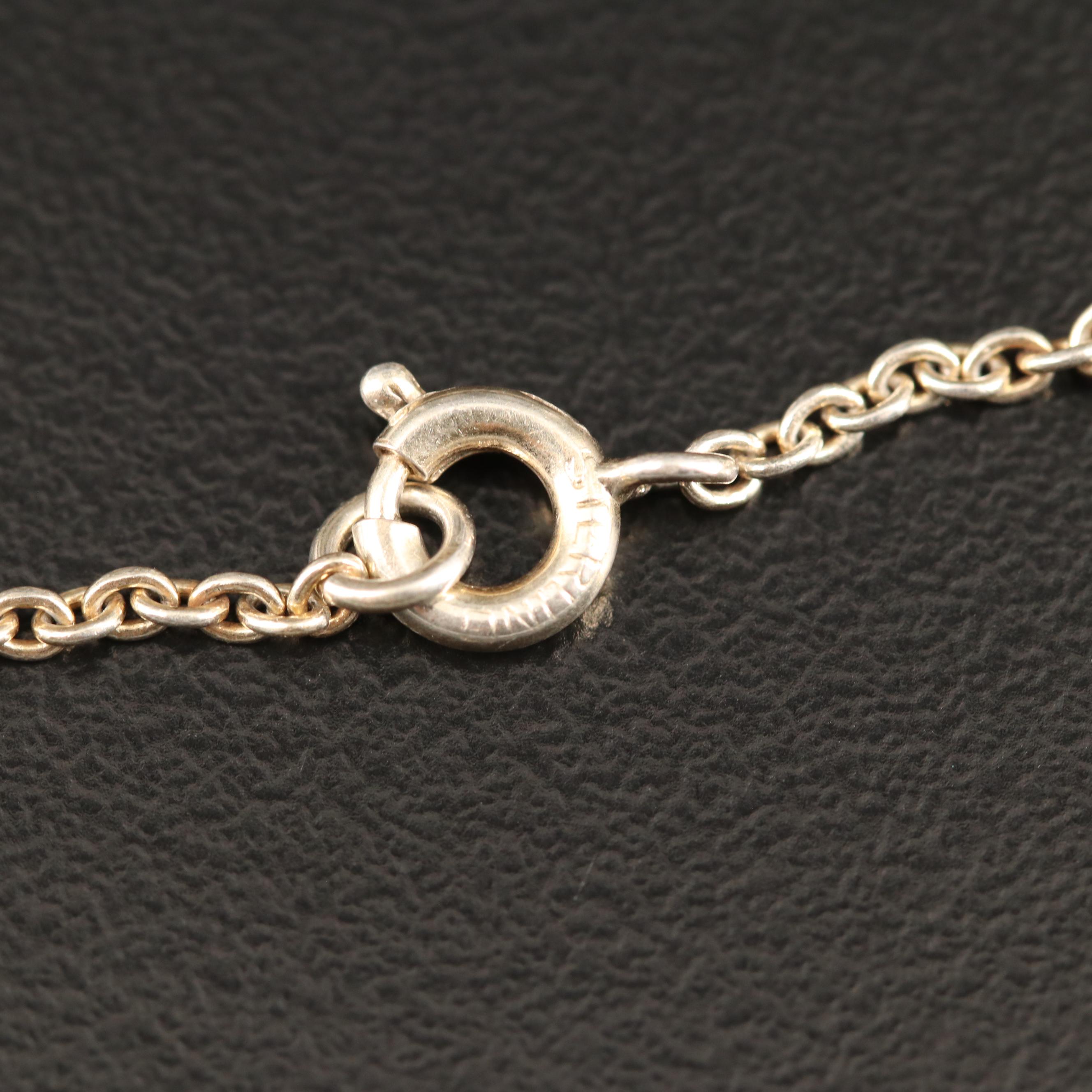 Early 1900s Sterling Pearl and Glass Feston Necklace