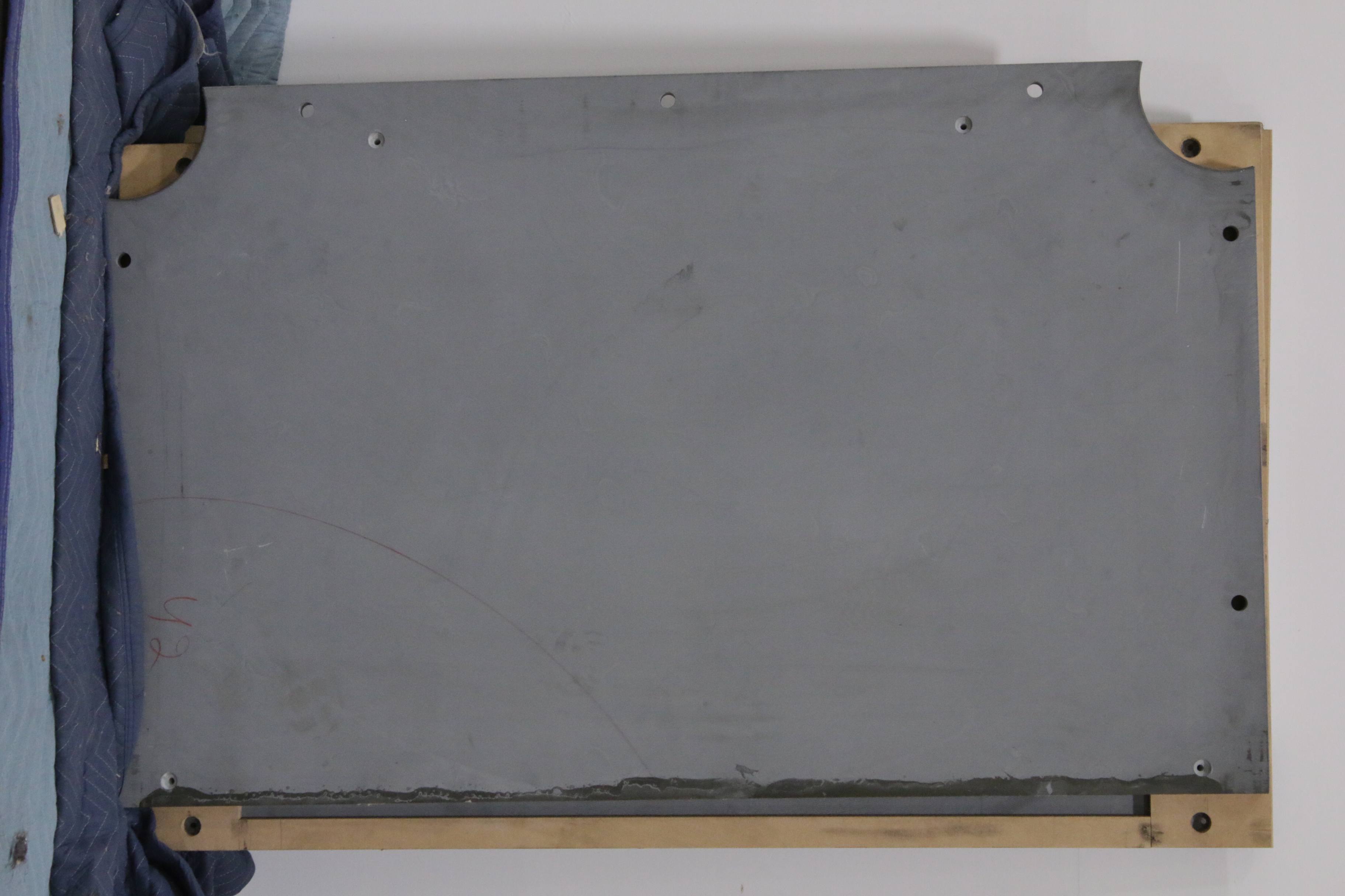 Brunswick Treviso 8 Foot Pool Table with Accessories, Late 20th Century