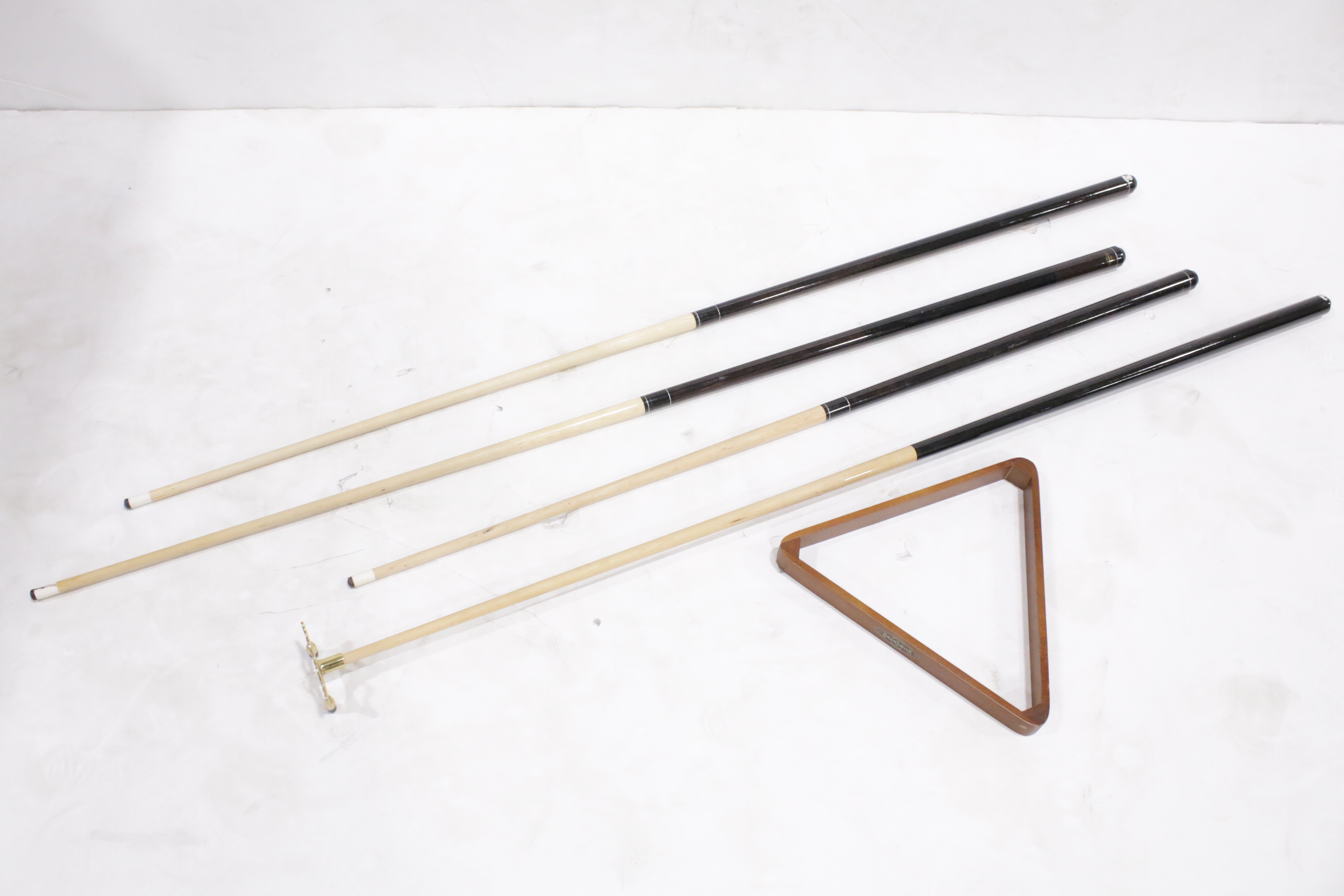 Brunswick Treviso 8 Foot Pool Table with Accessories, Late 20th Century