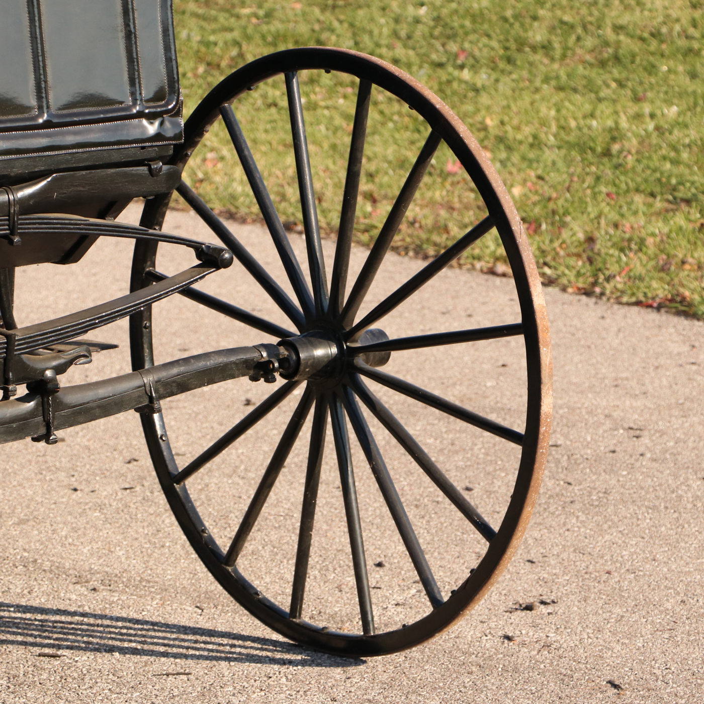 Antique Four Person Covered Buggy