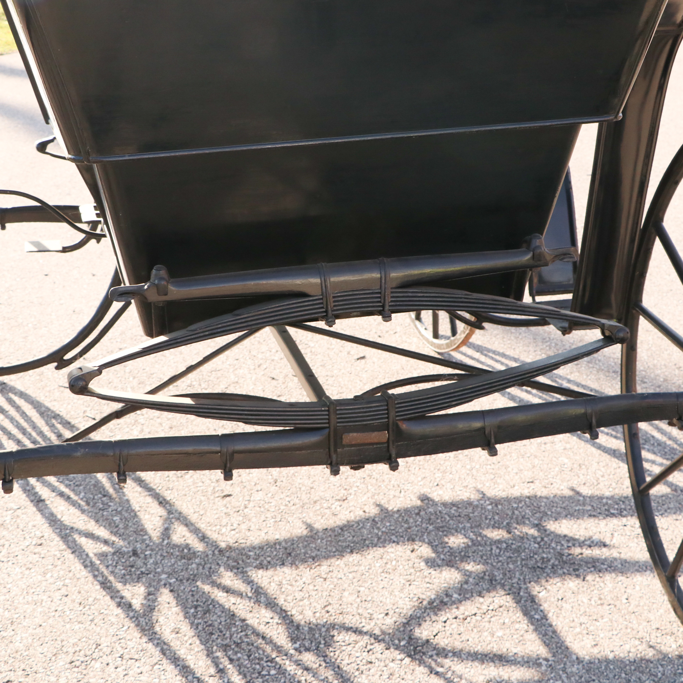Antique Four Person Covered Buggy