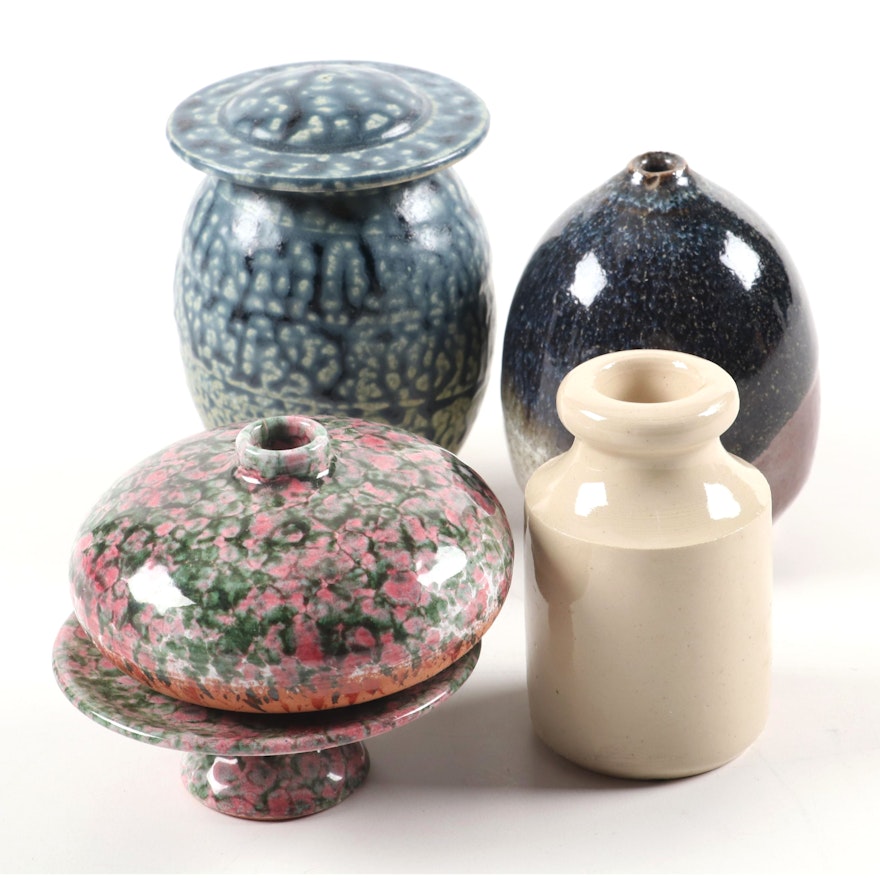 Buchan & Portobello Stoneware Vessel and Other Ceramic Décor