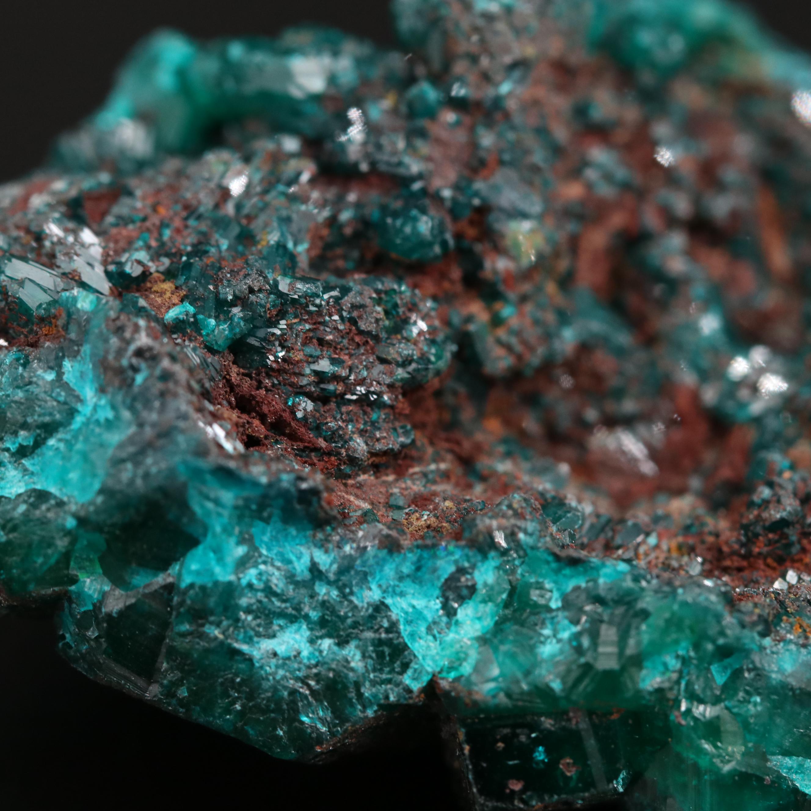 Loose Dioptase Rough Cut Stone