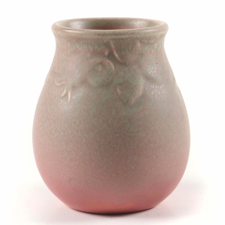 Rookwood Pottery Wax Matte Glaze Production Vase, 1923
