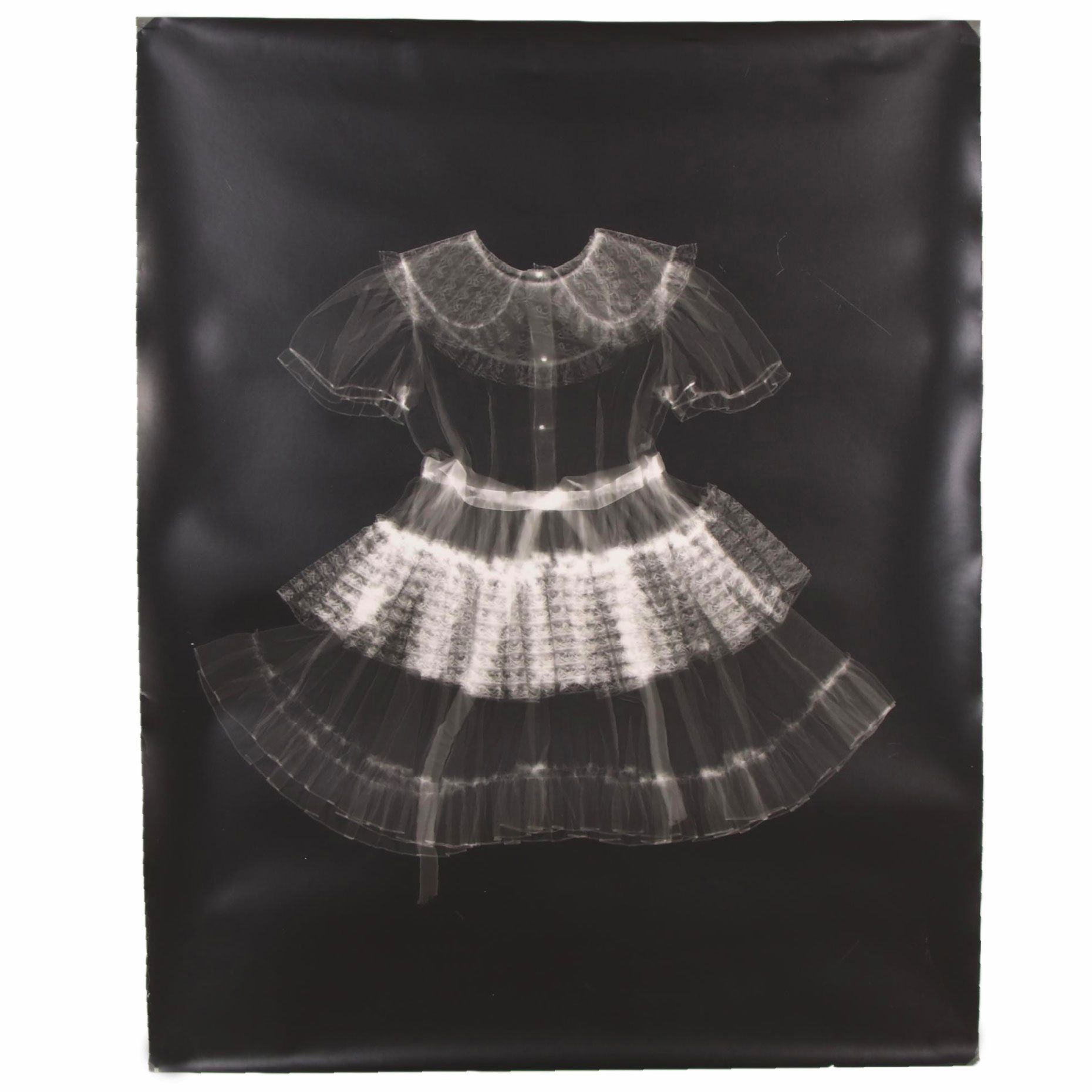 Karen Savage Life-Size Photogram of Dress