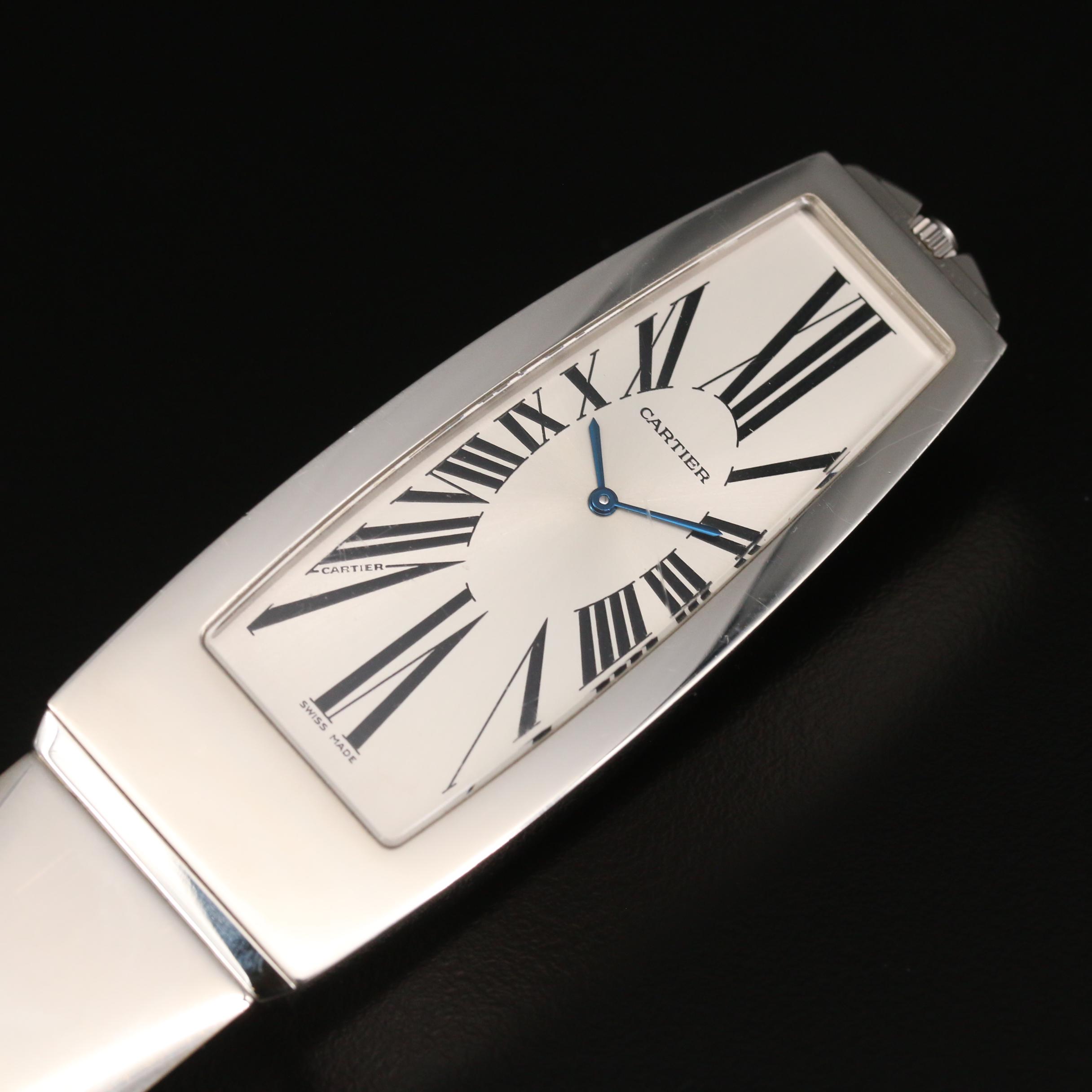 Cartier Limited Edition Stainless Steel Letter Opener Clock