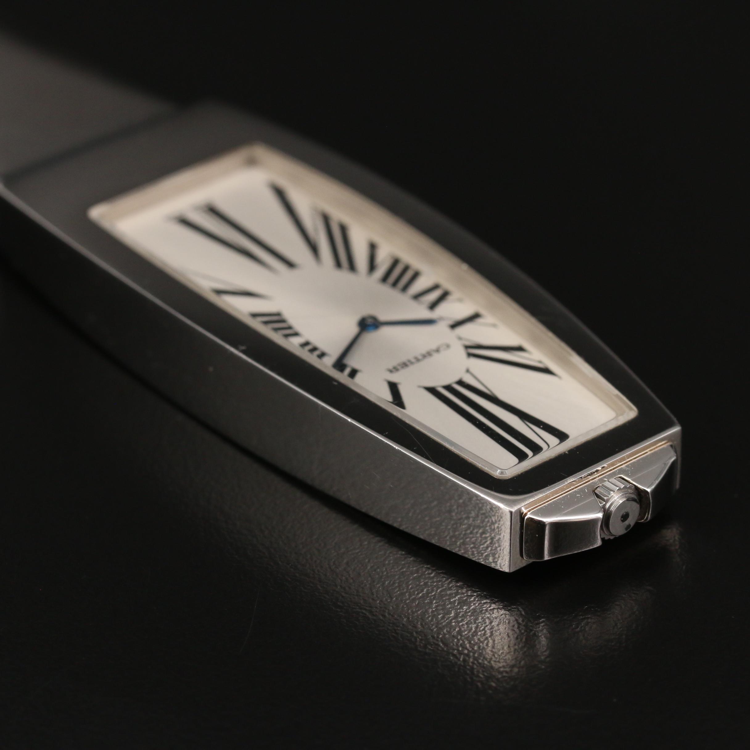 Cartier Limited Edition Stainless Steel Letter Opener Clock