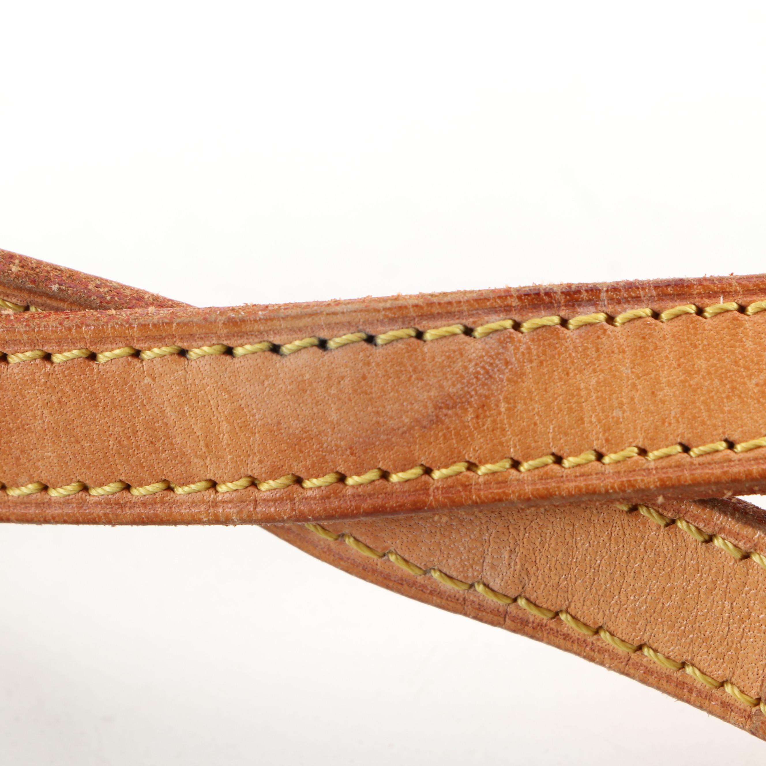 Louis Vuitton Detachable Shoulder Straps in Monogram Canvas and Vachetta Leather