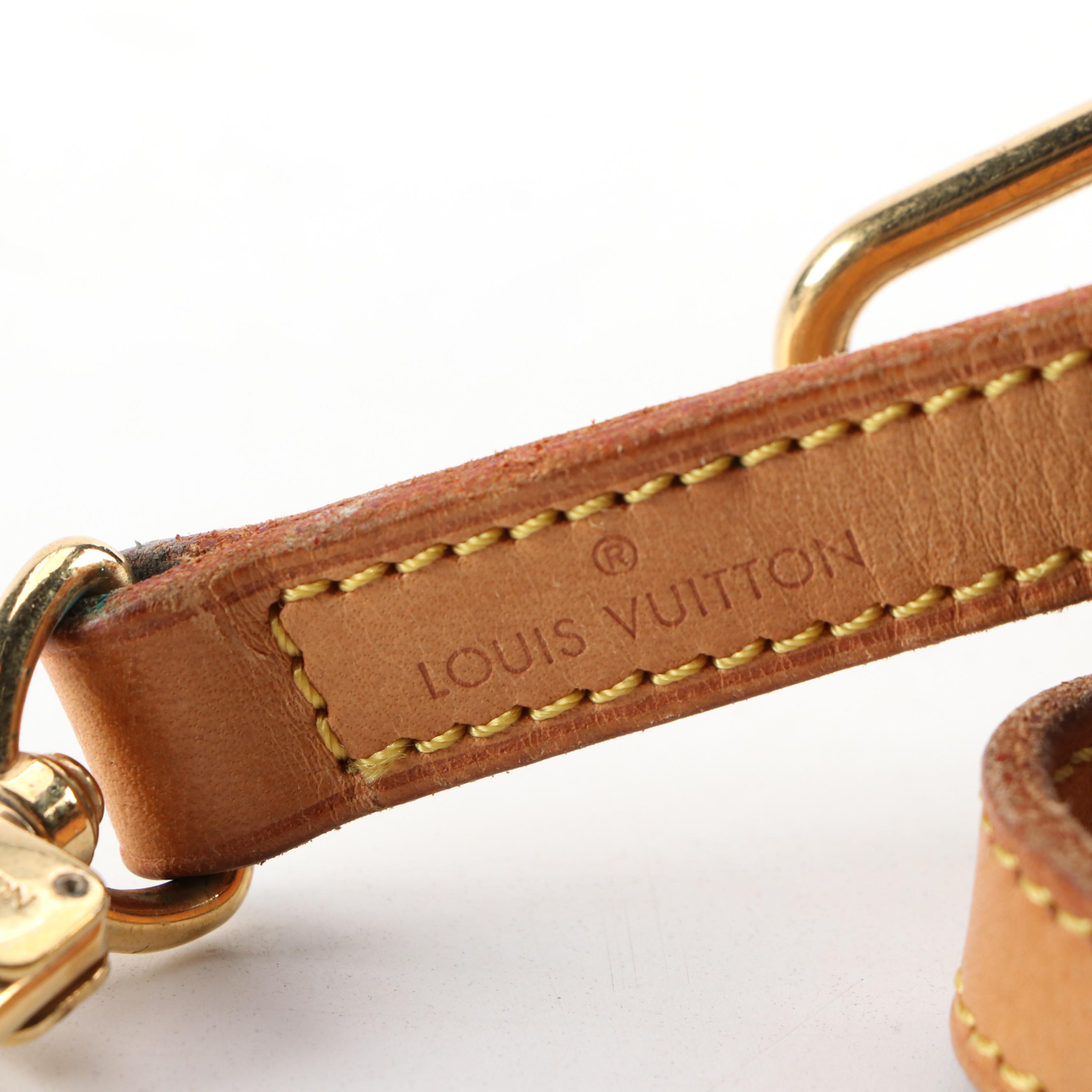 Louis Vuitton Detachable Shoulder Straps in Monogram Canvas and Vachetta Leather