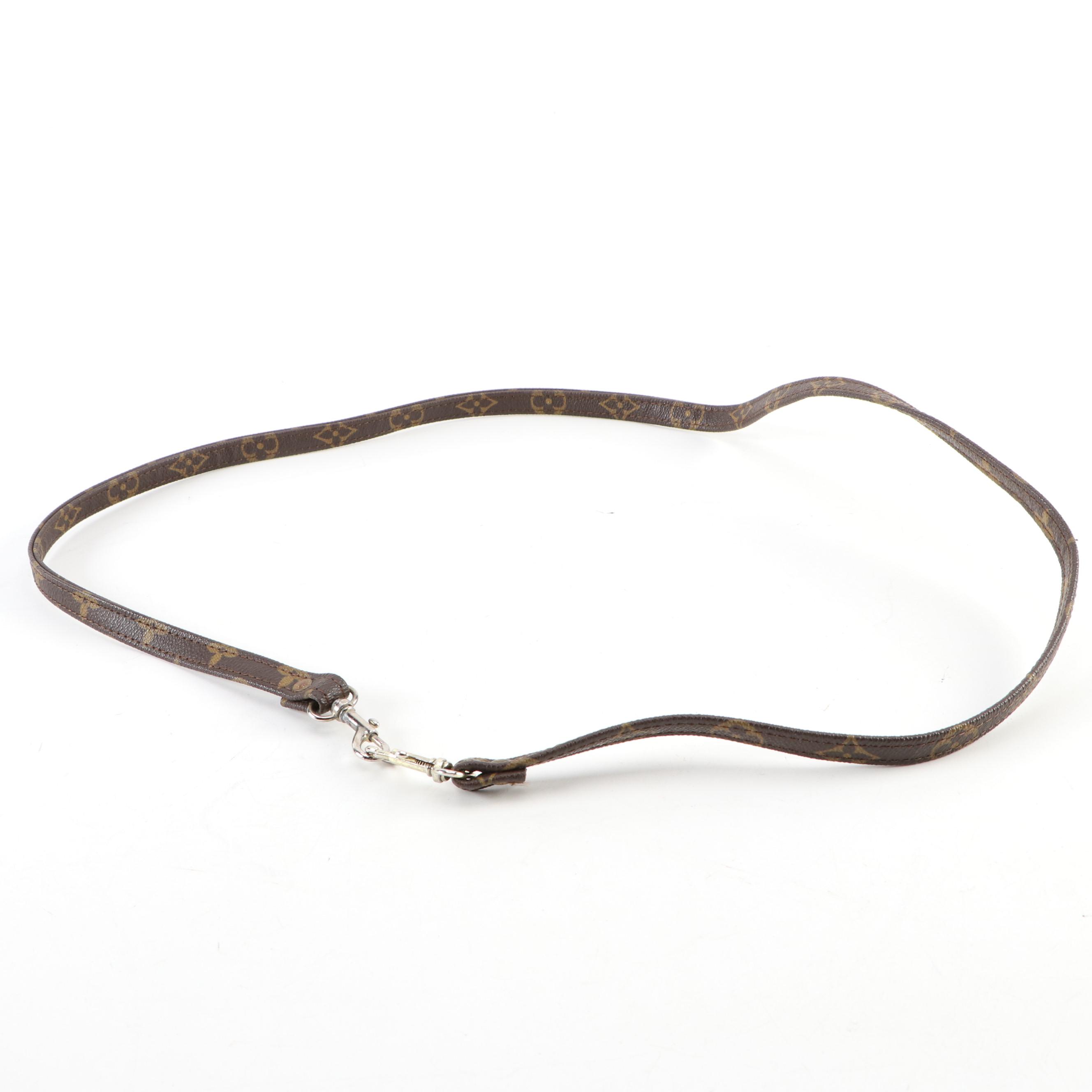 Louis Vuitton Detachable Shoulder Straps in Monogram Canvas and Vachetta Leather