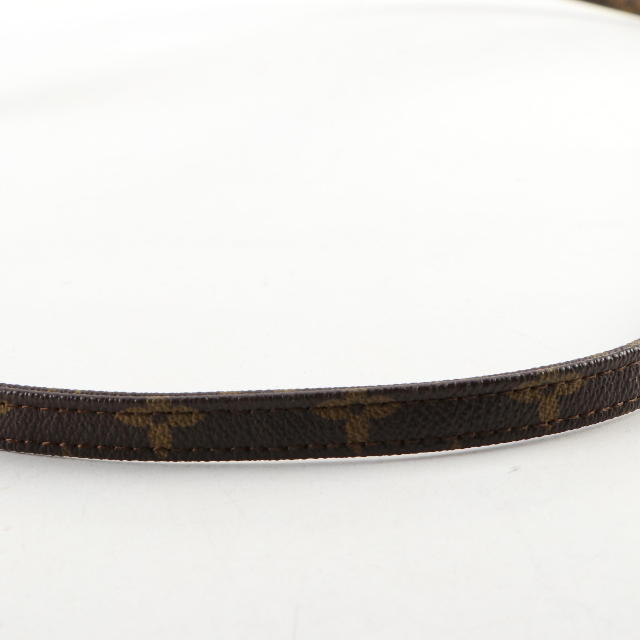 Louis Vuitton Detachable Shoulder Straps in Monogram Canvas and Vachetta Leather