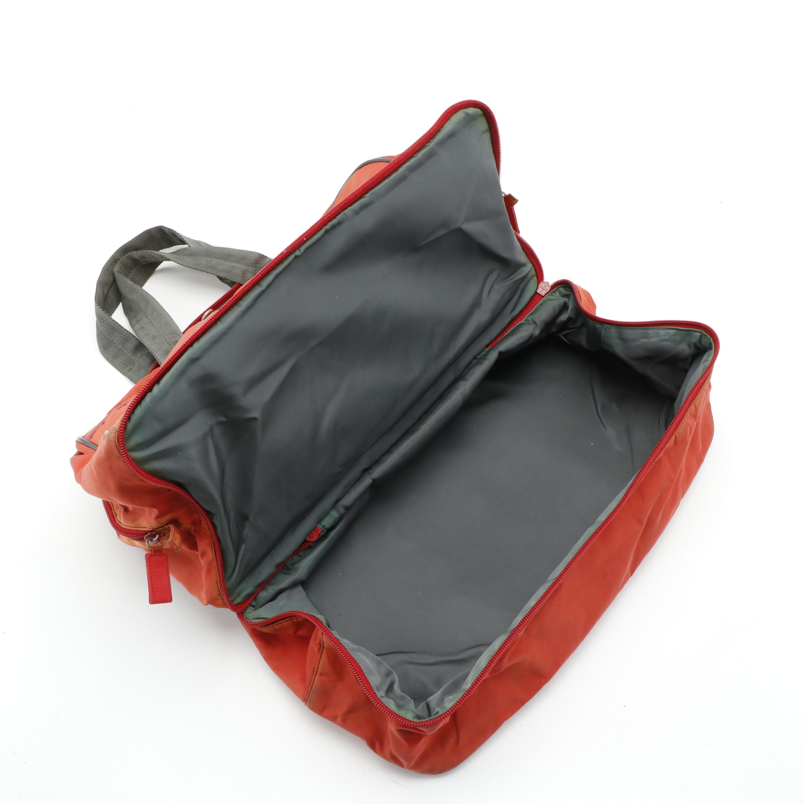 Prada Sport Linea Rossa Nylon Golf Bag