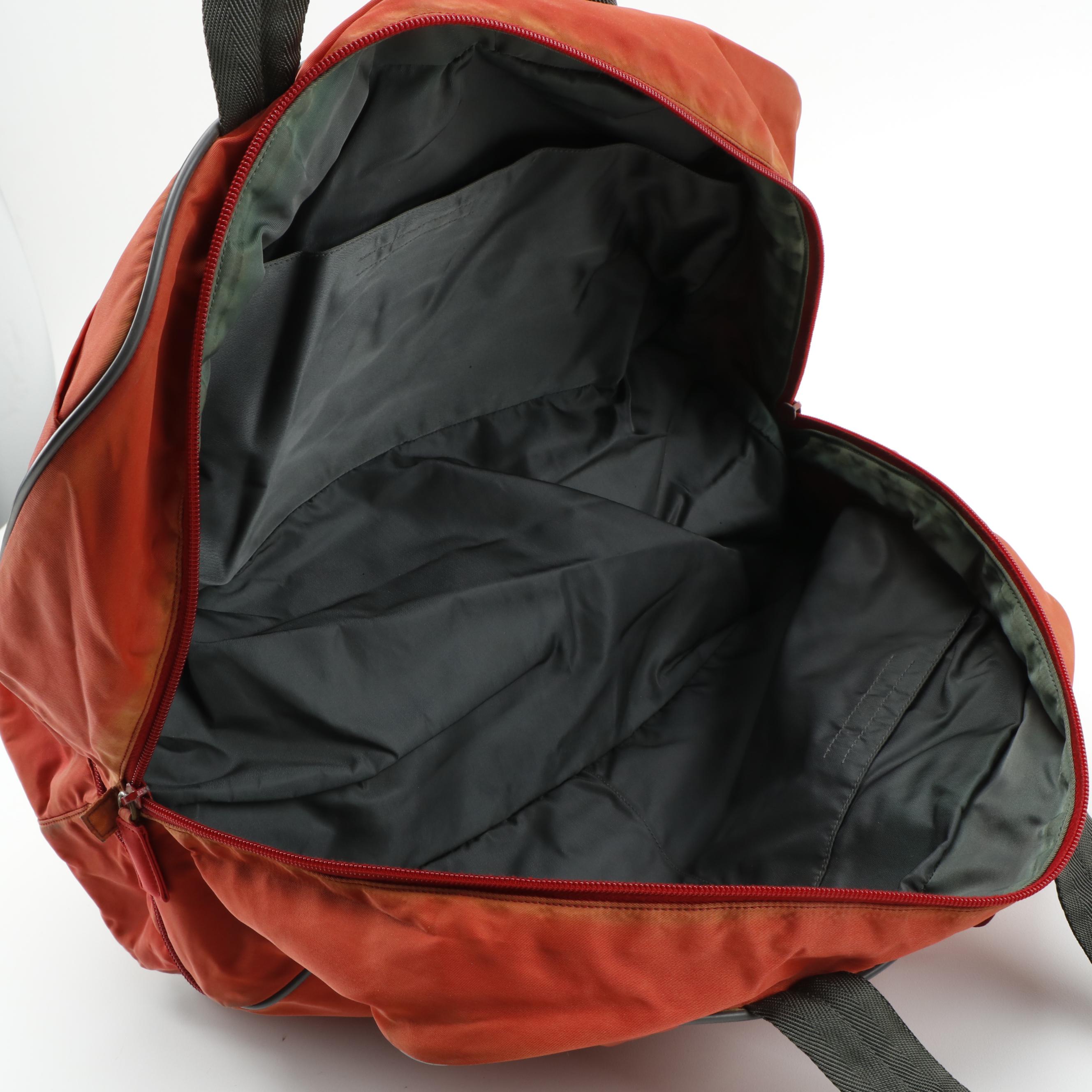 Prada Sport Linea Rossa Nylon Golf Bag