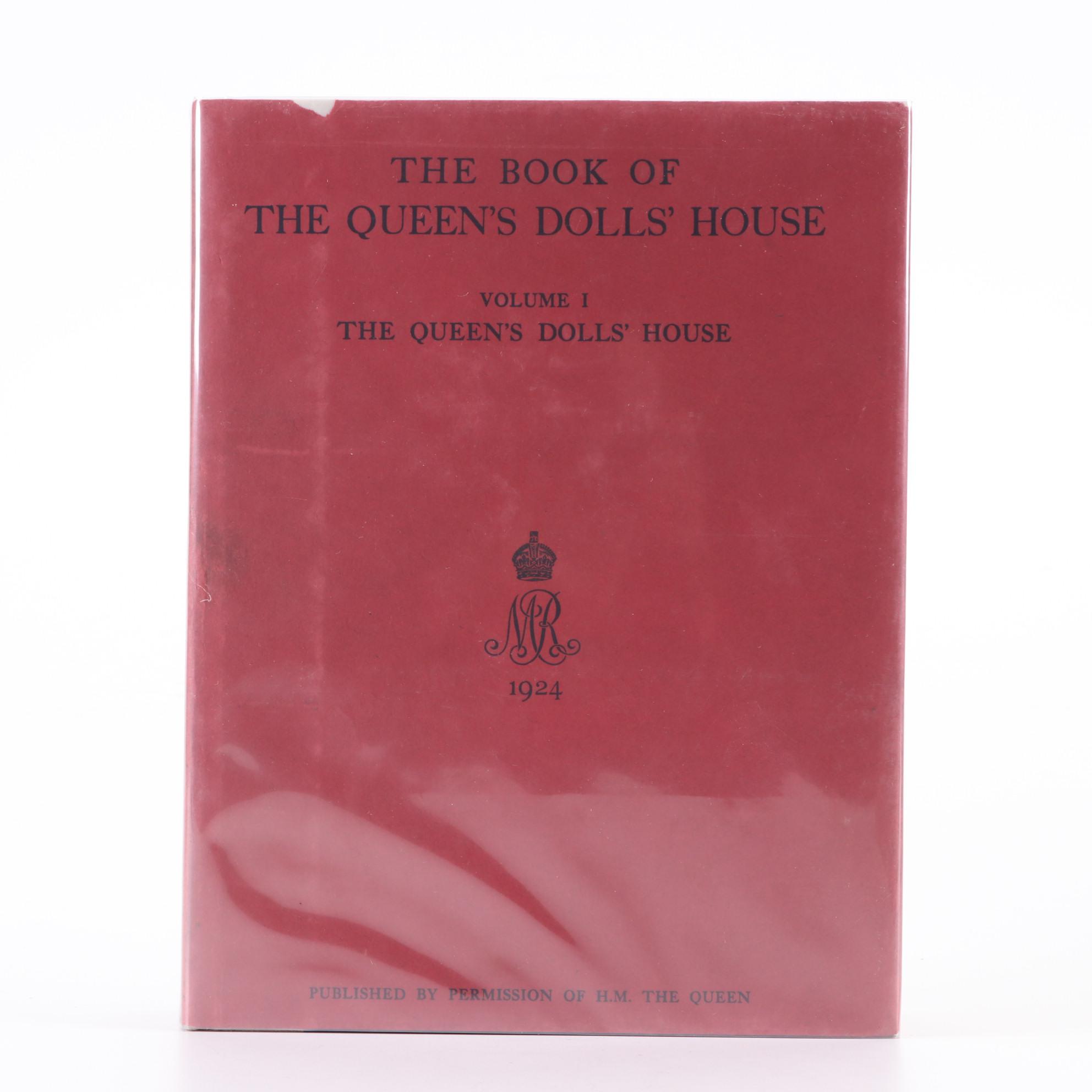 Limited Edition "The Book of the Queen's Dollhouse" Two-Volume Set, 1924