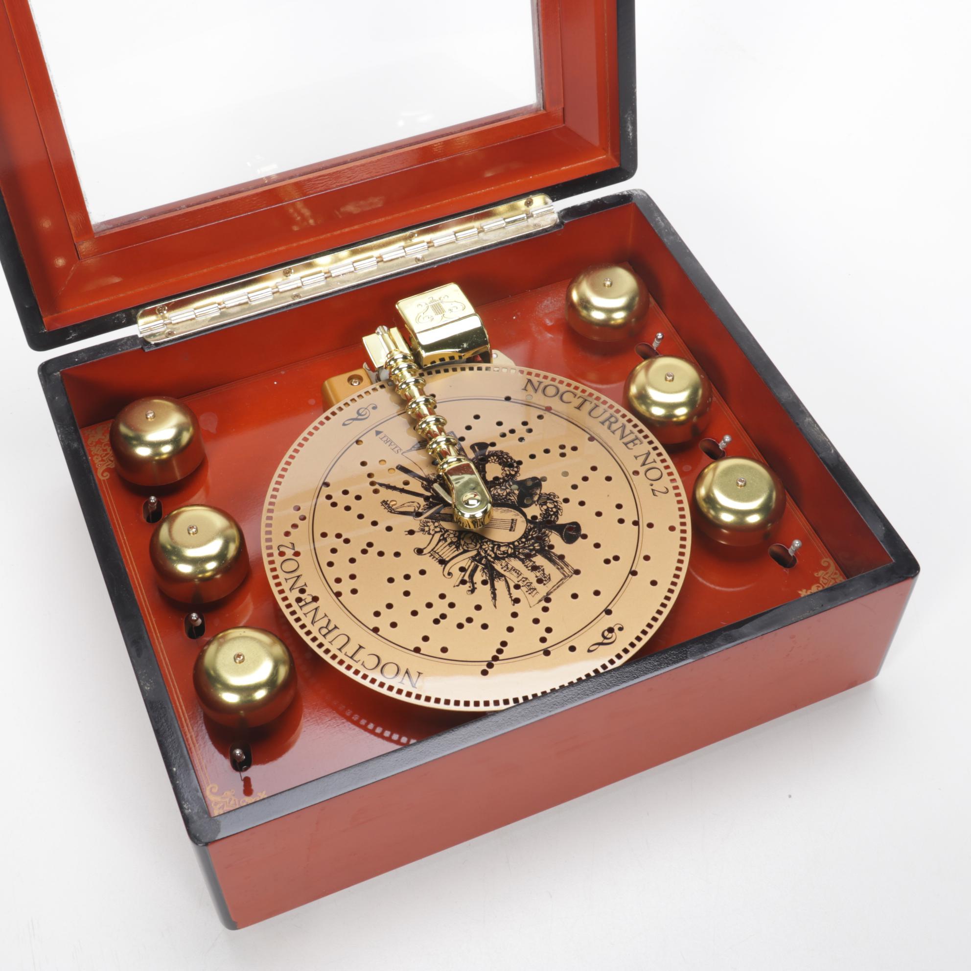 Gold Label Mr. Christmas Electric Grand Bell Symphonium, Late 20th Century