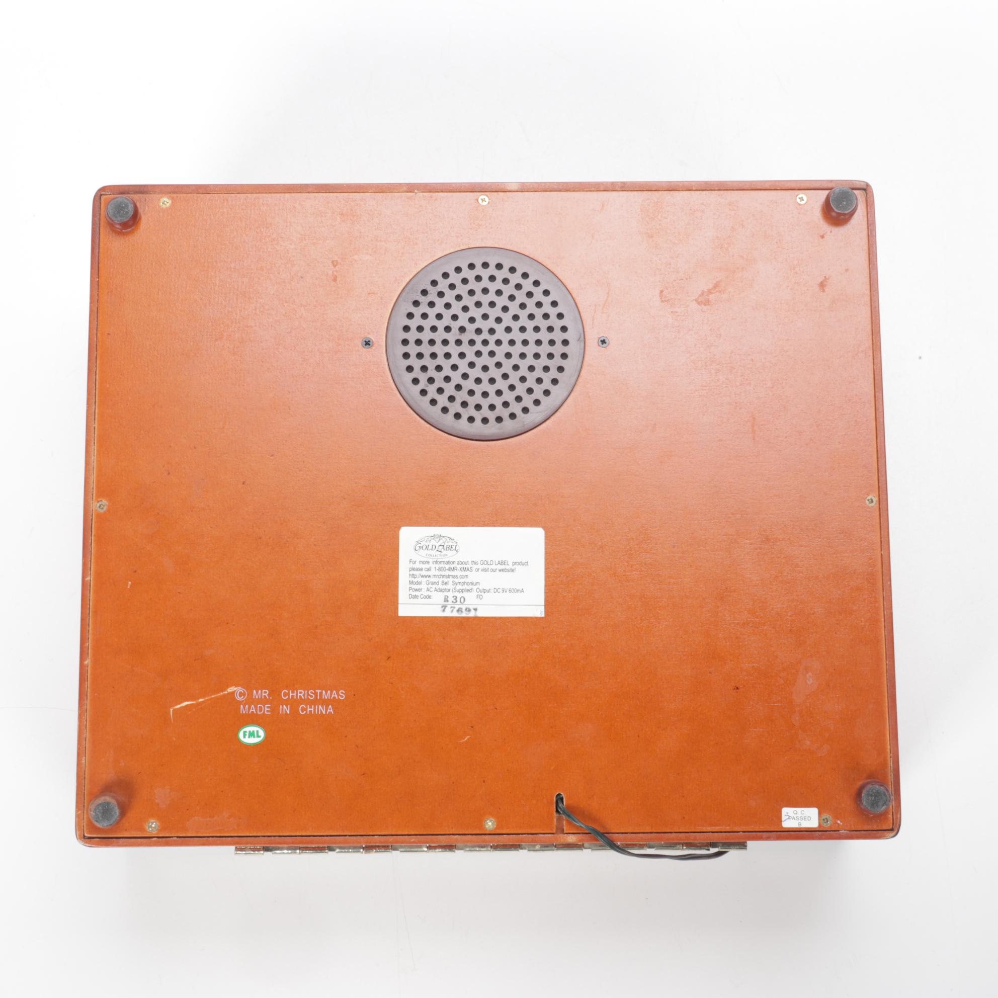 Gold Label Mr. Christmas Electric Grand Bell Symphonium, Late 20th Century