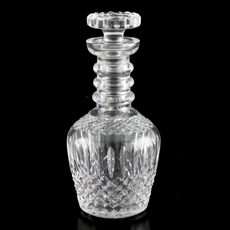 Waterford Crystal 3 Ring Decanter with Stopper