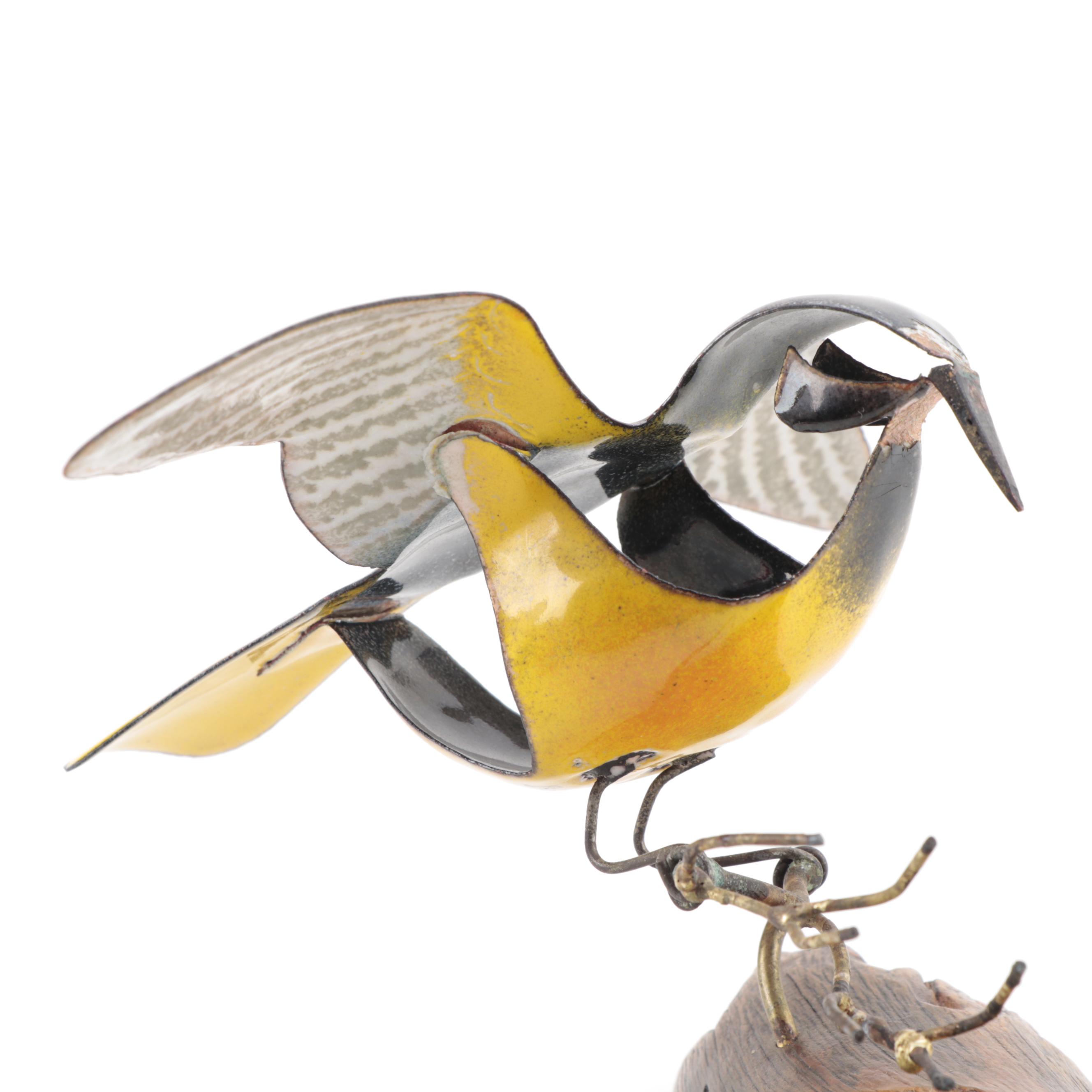 Norman and Judith Brumm Enamel Sculptures