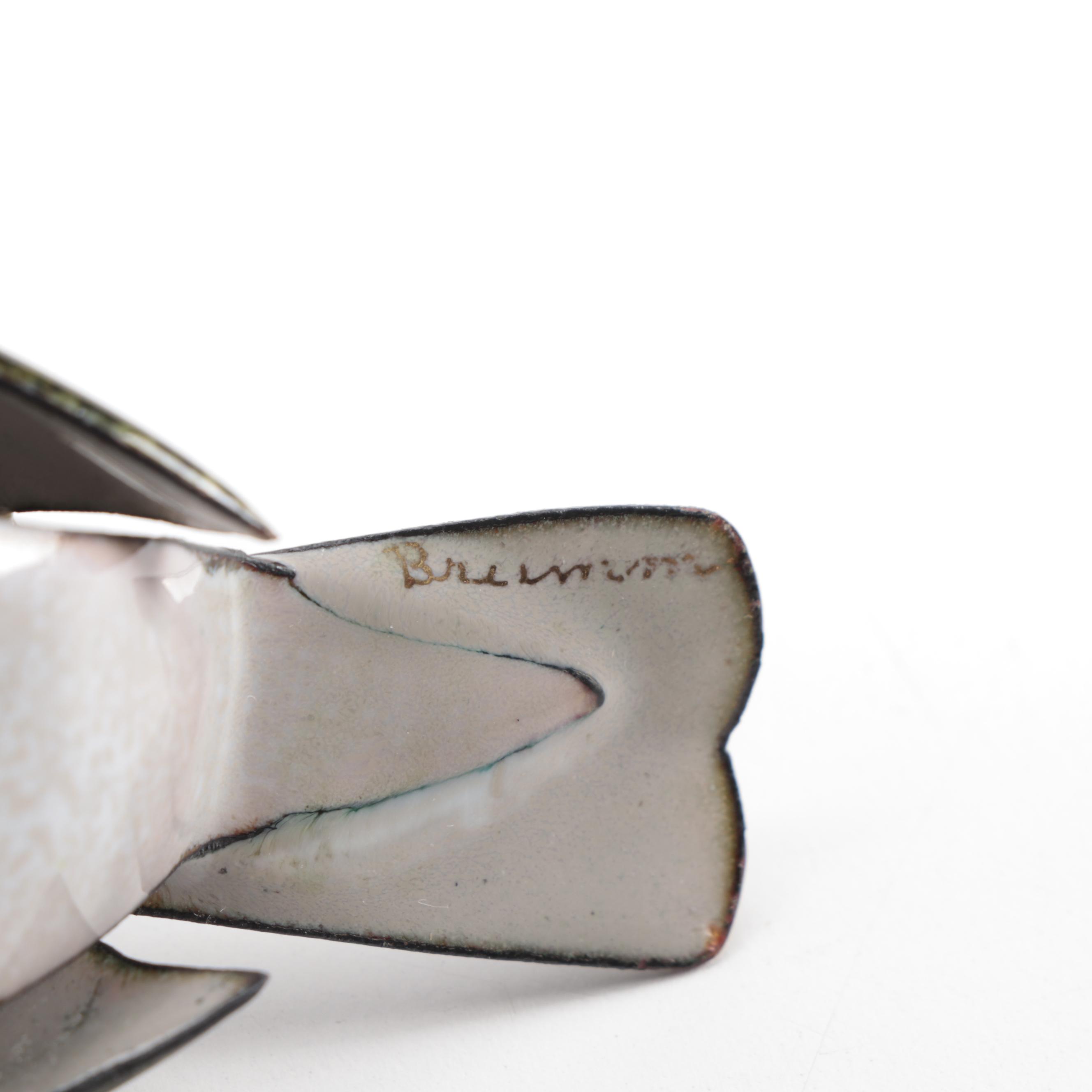 Norman and Judith Brumm Enamel Sculptures