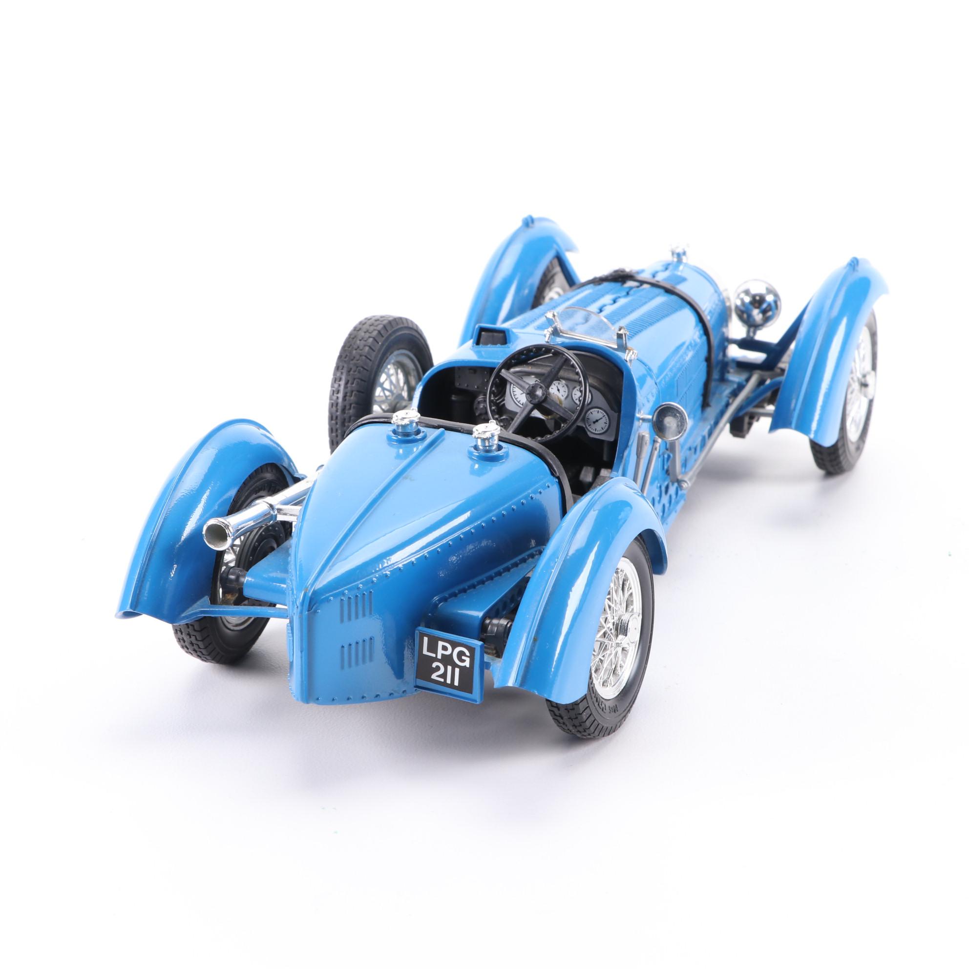 Diecast Cars Including Marklin Mercedes and Wilbur Share Aluminum Indy Car