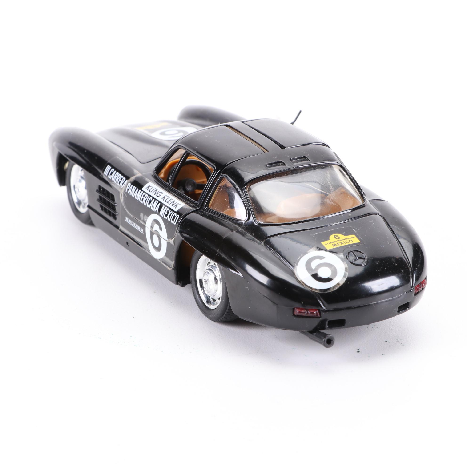 Diecast Cars Including Marklin Mercedes and Wilbur Share Aluminum Indy Car