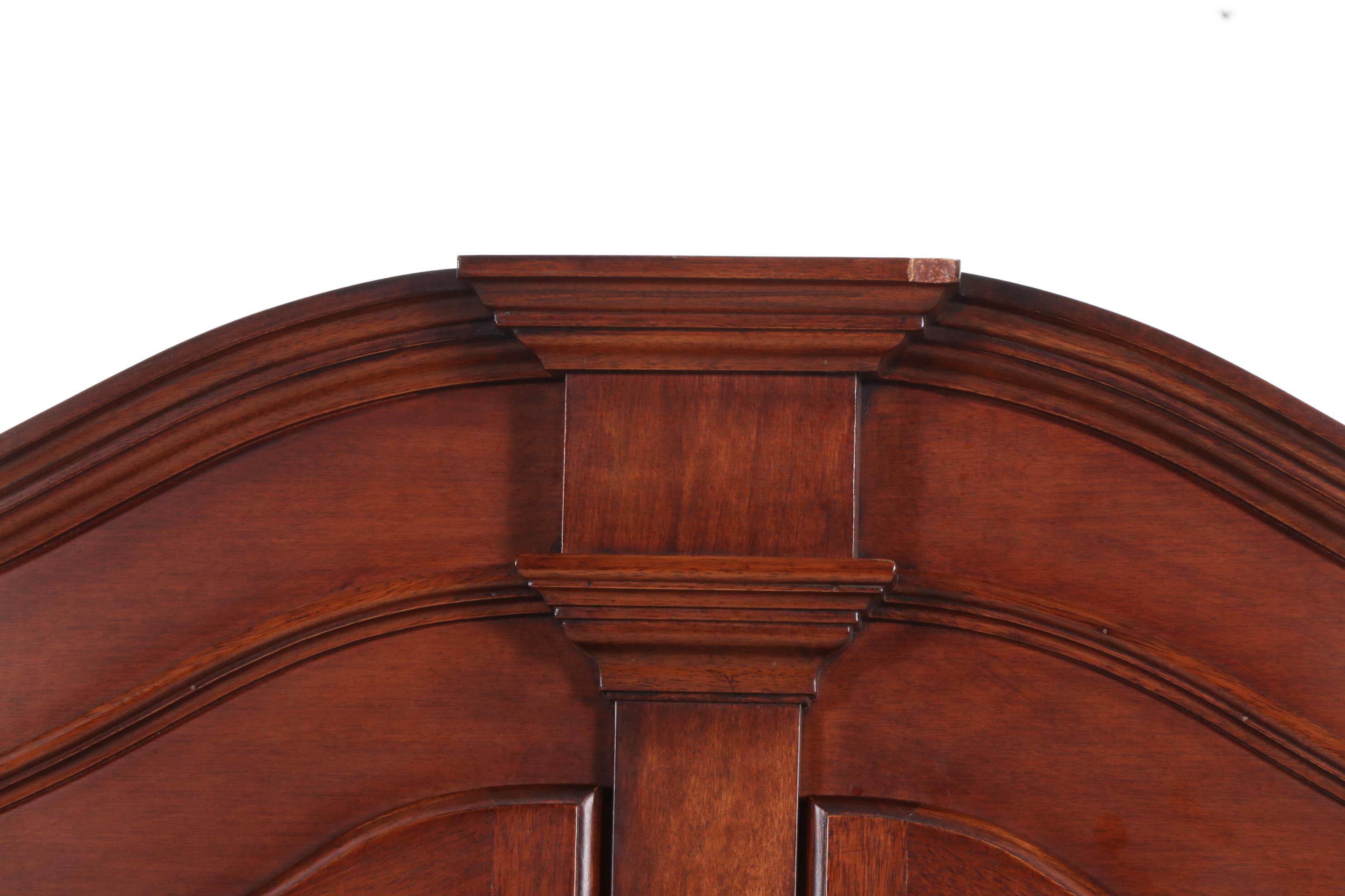 Selva Louis XIII Style Italian Walnut Armoire