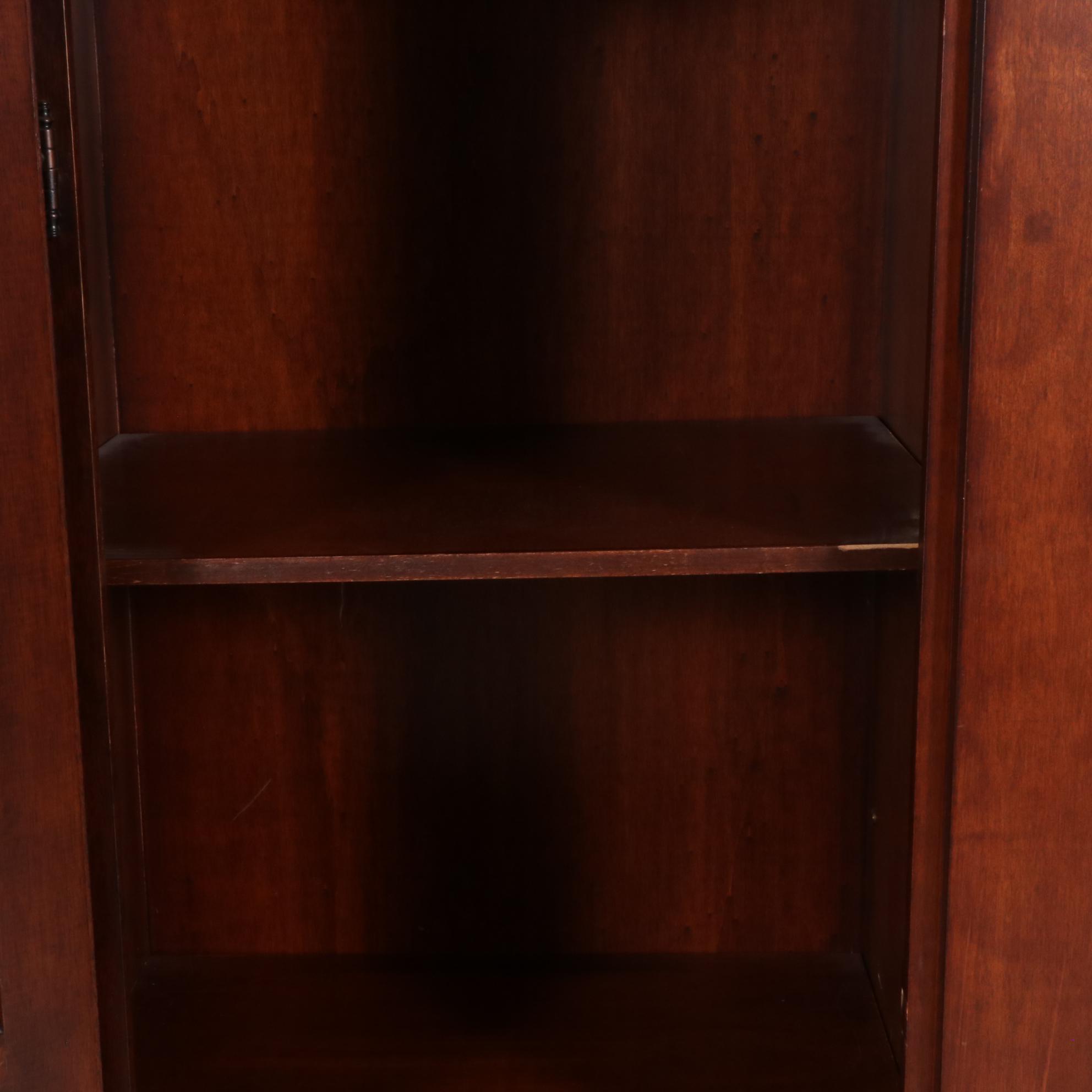 Selva Louis XIII Style Italian Walnut Armoire