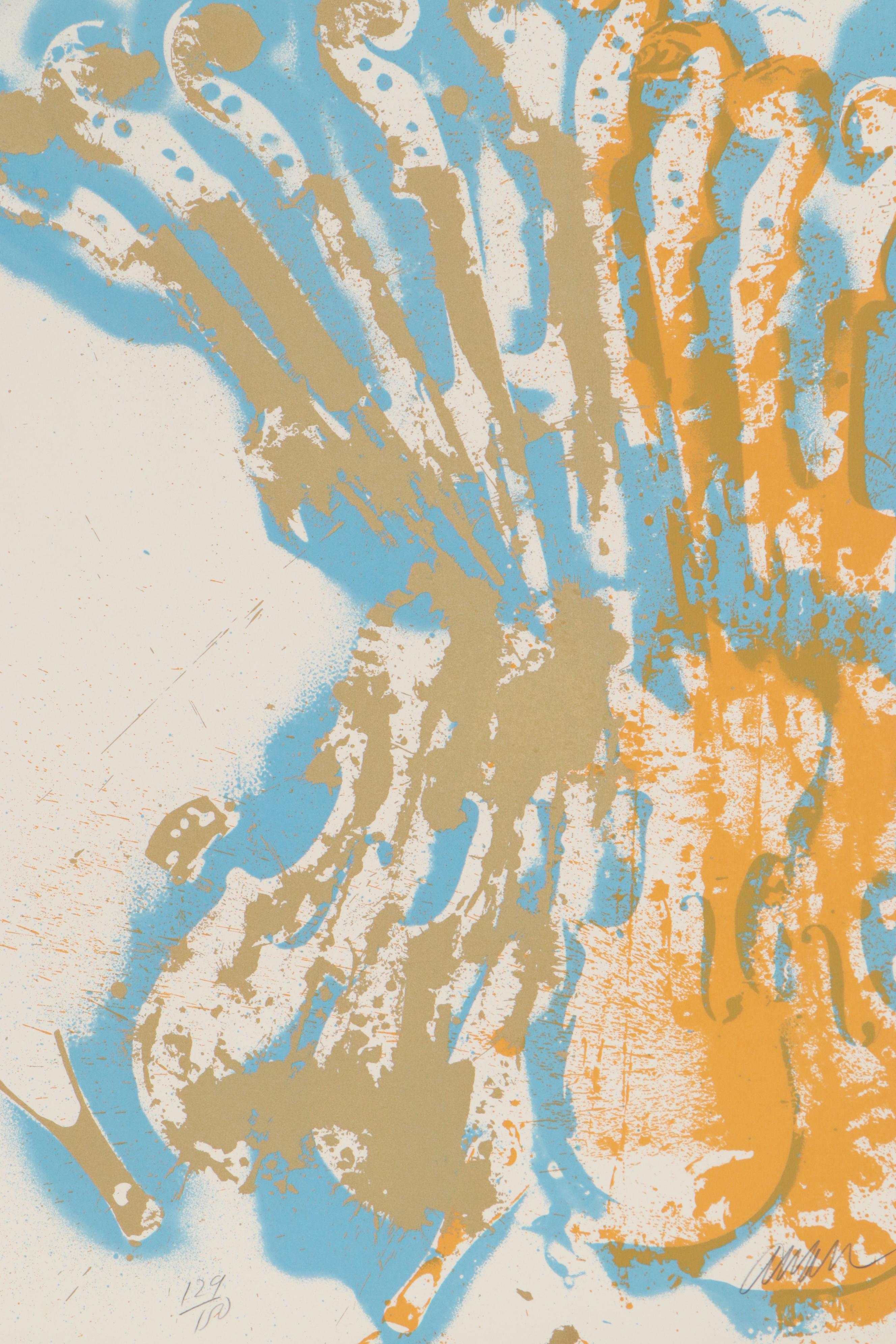 Pierre Fernandez Arman Serigraph "New Romanticism," 1979