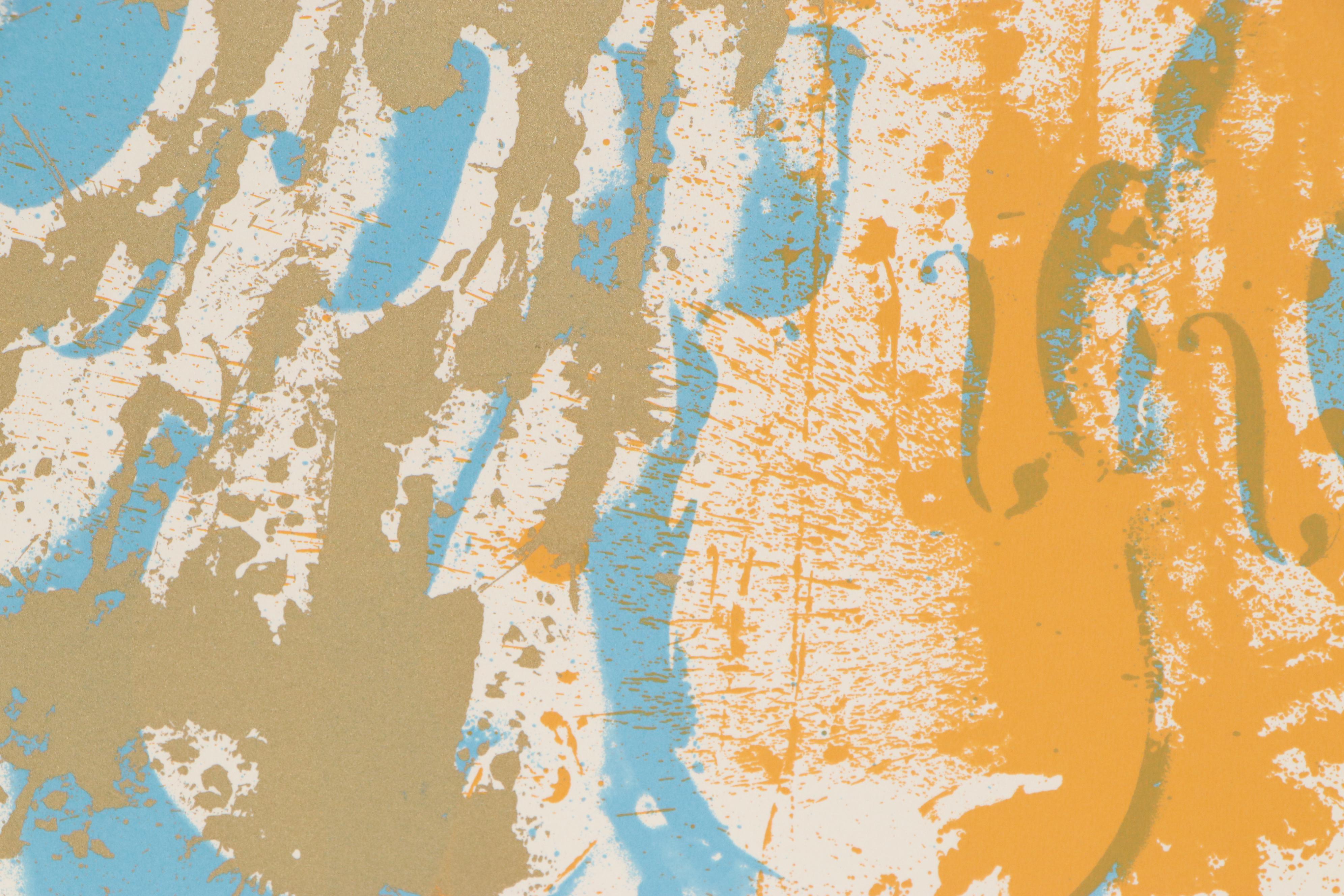 Pierre Fernandez Arman Serigraph "New Romanticism," 1979