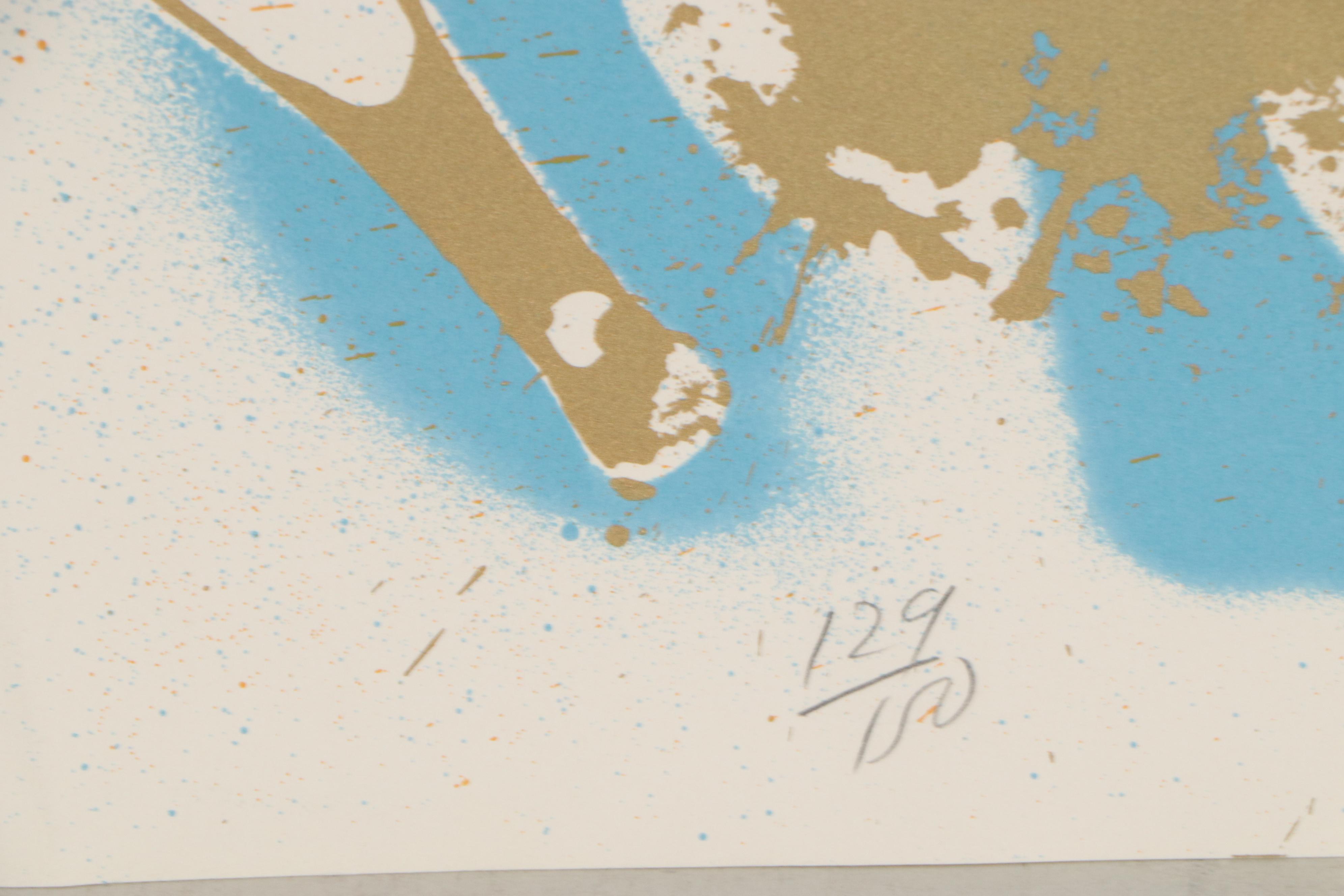 Pierre Fernandez Arman Serigraph "New Romanticism," 1979