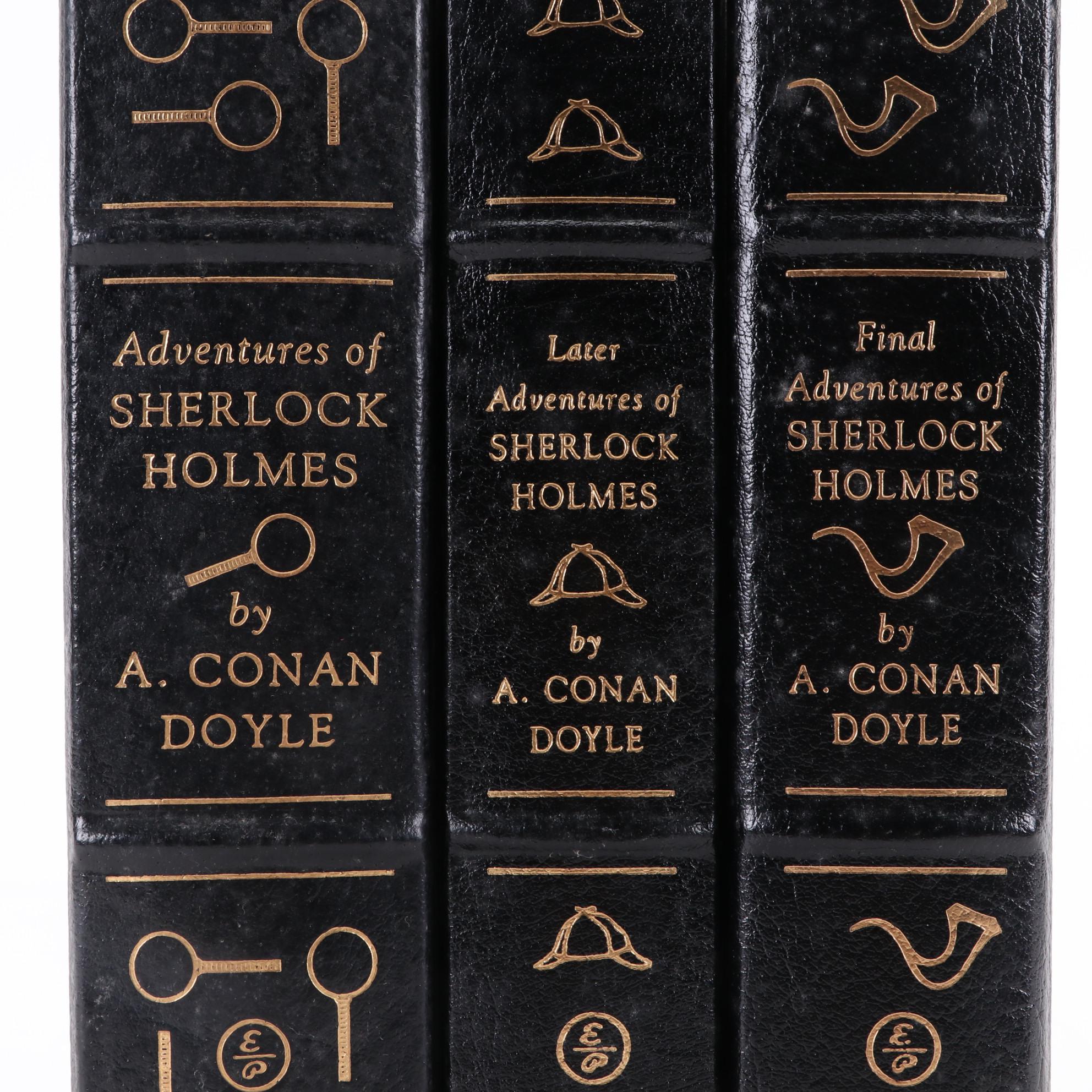 Easton Press and Franklin Library Edition Sherlock Holmes Books