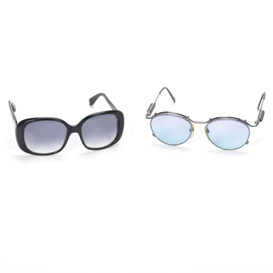 Jean Paul Gaultier and Marc by Marc Jacobs Sunglasses