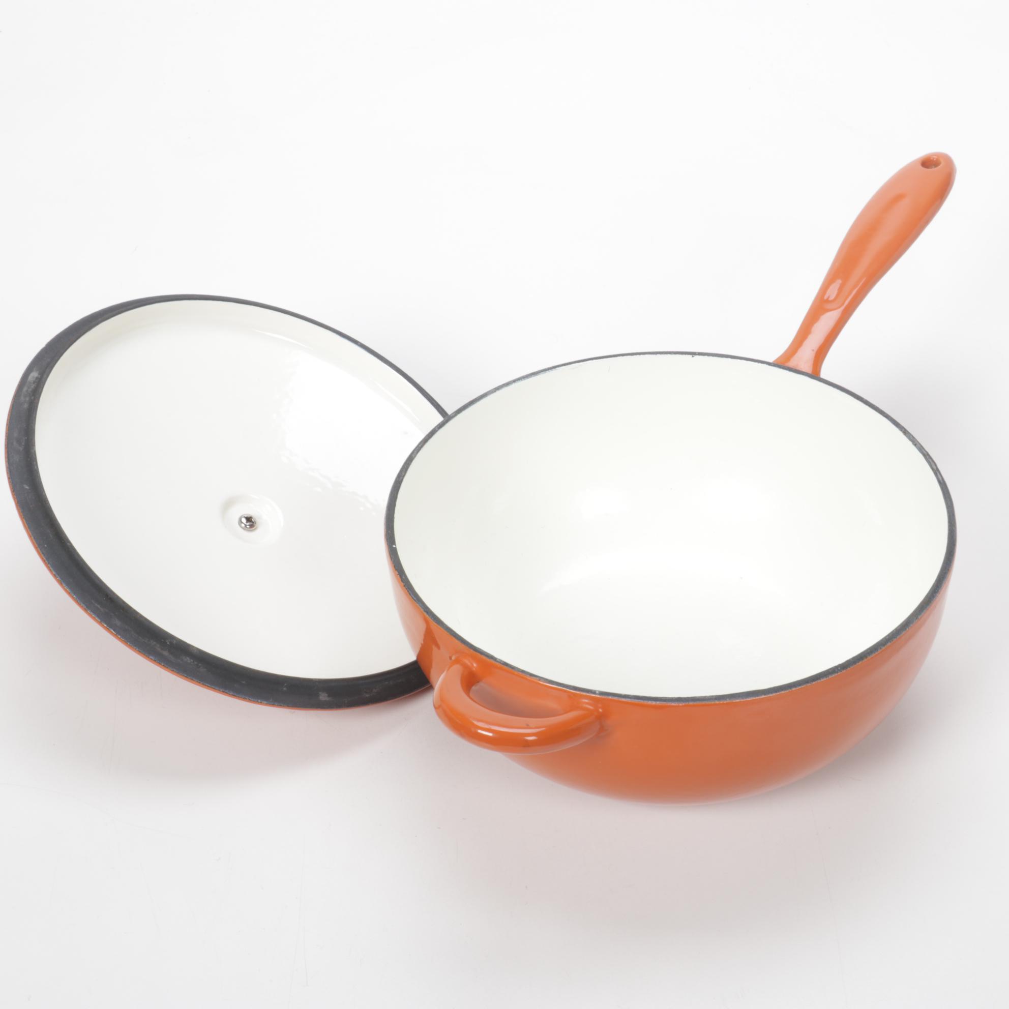 Mario Batali by Dansk Enameled Cast Iron Saucier
