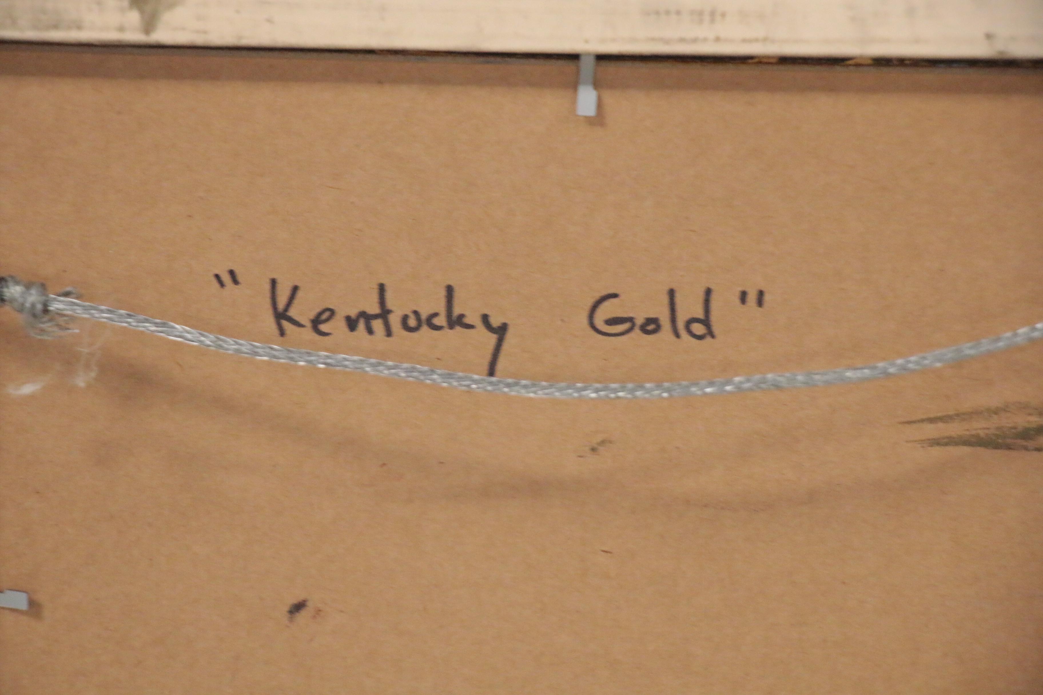 Bill Fletcher Oil Painting "Kentucky Gold," 21st Century