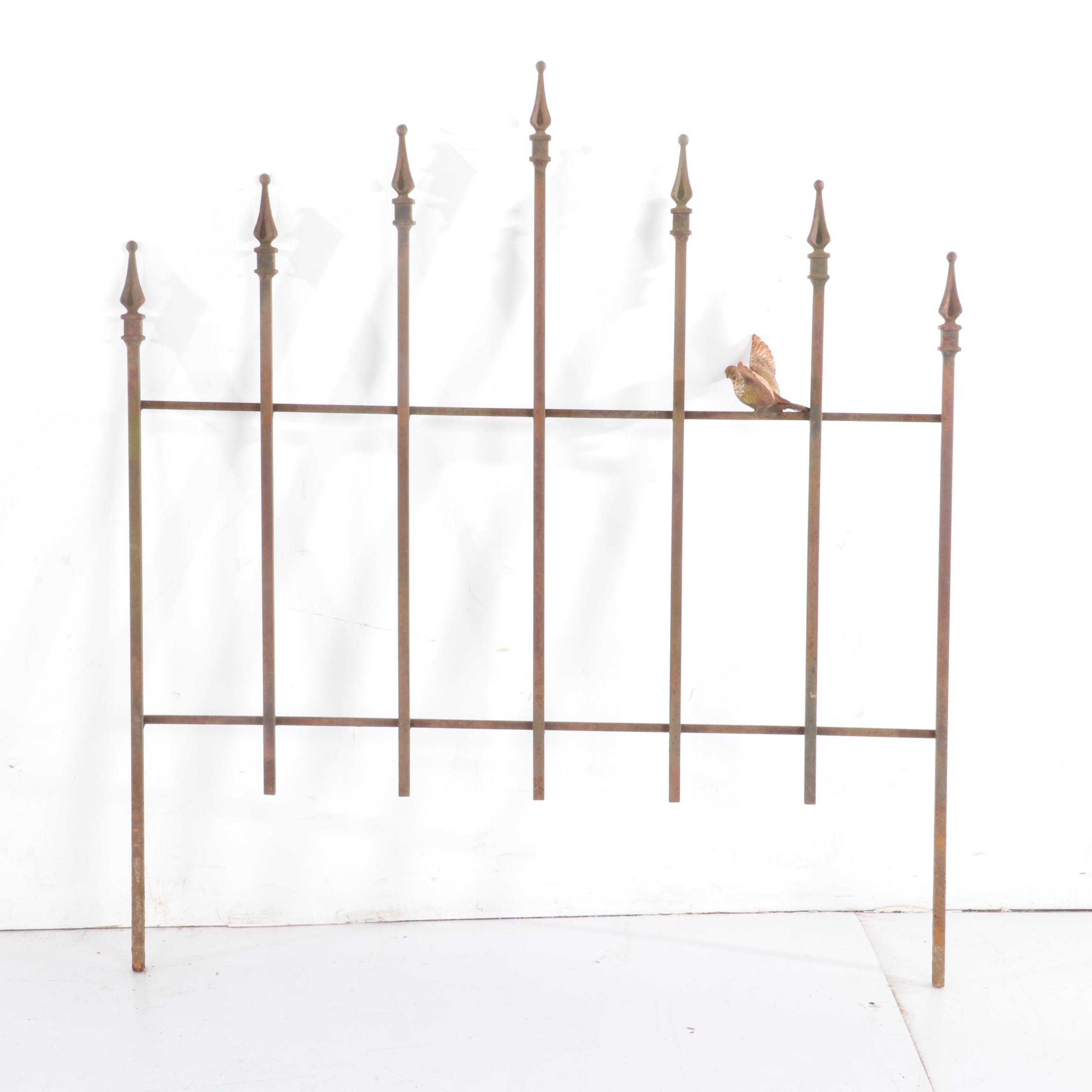 Decorative Iron Fence Segments