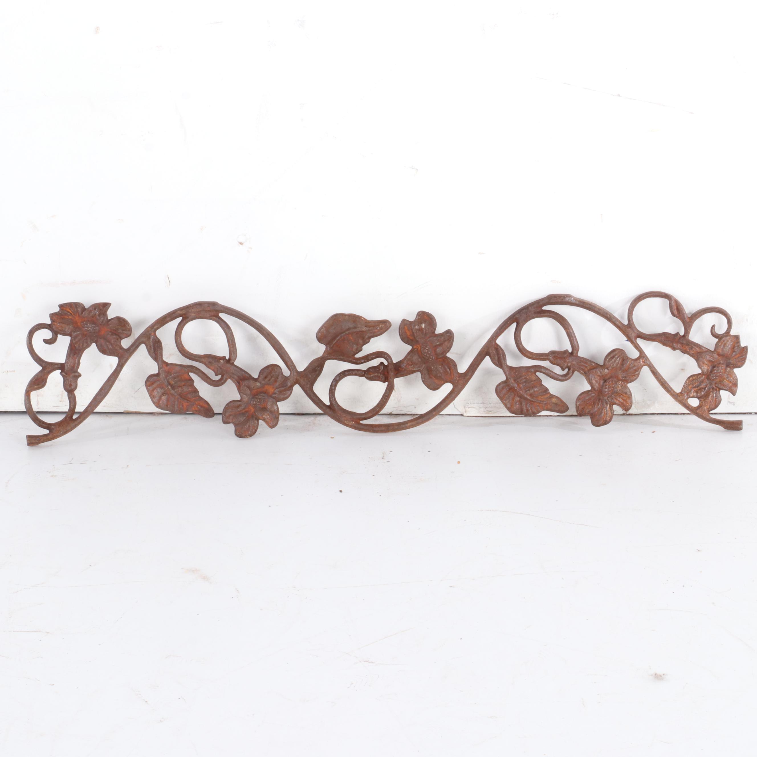Decorative Iron Fence Segments